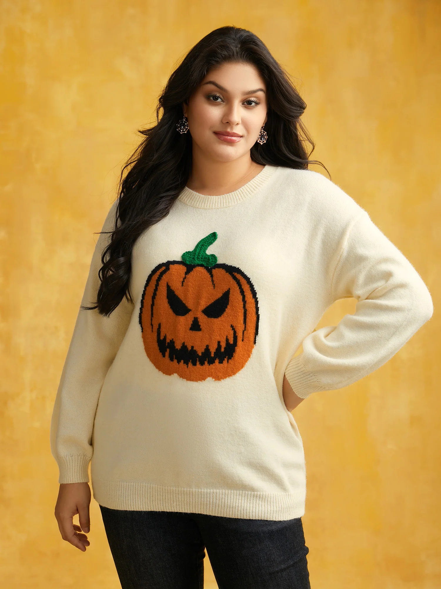 Pumpkin Patch Front Pullover - Image 4