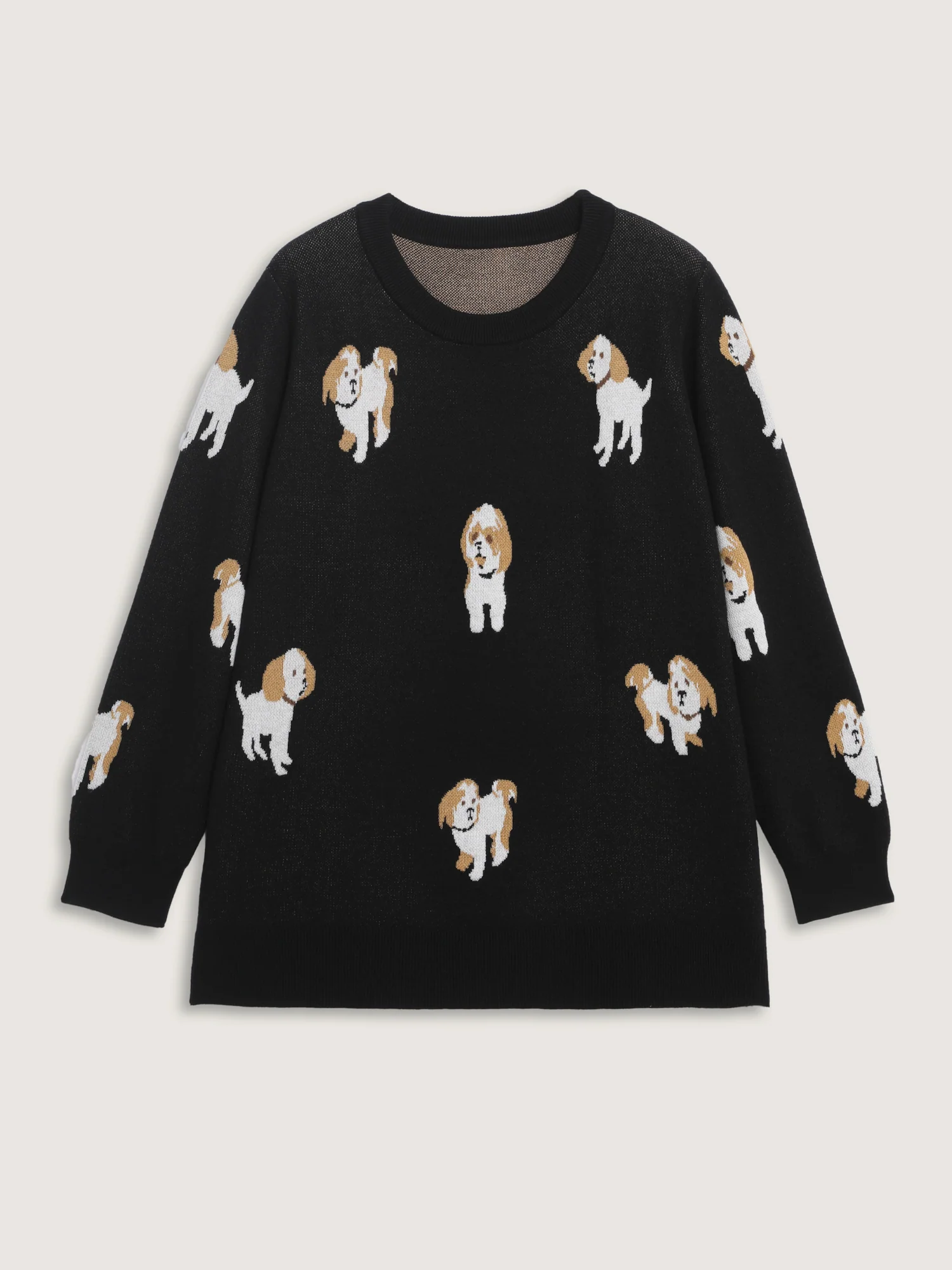 Puppies Everywhere Round Neck Pullover - Image 7