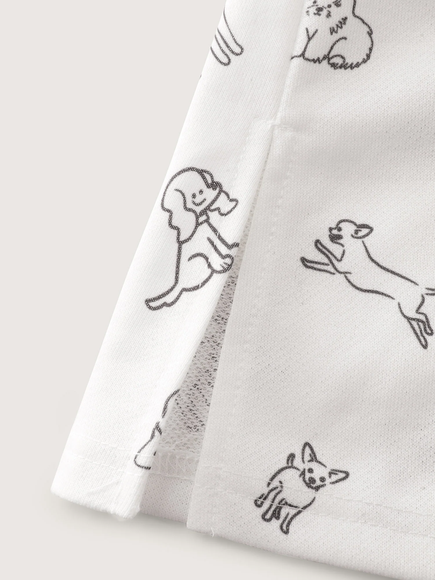 Puppy Print Relaxed-Fit Dress - Image 6