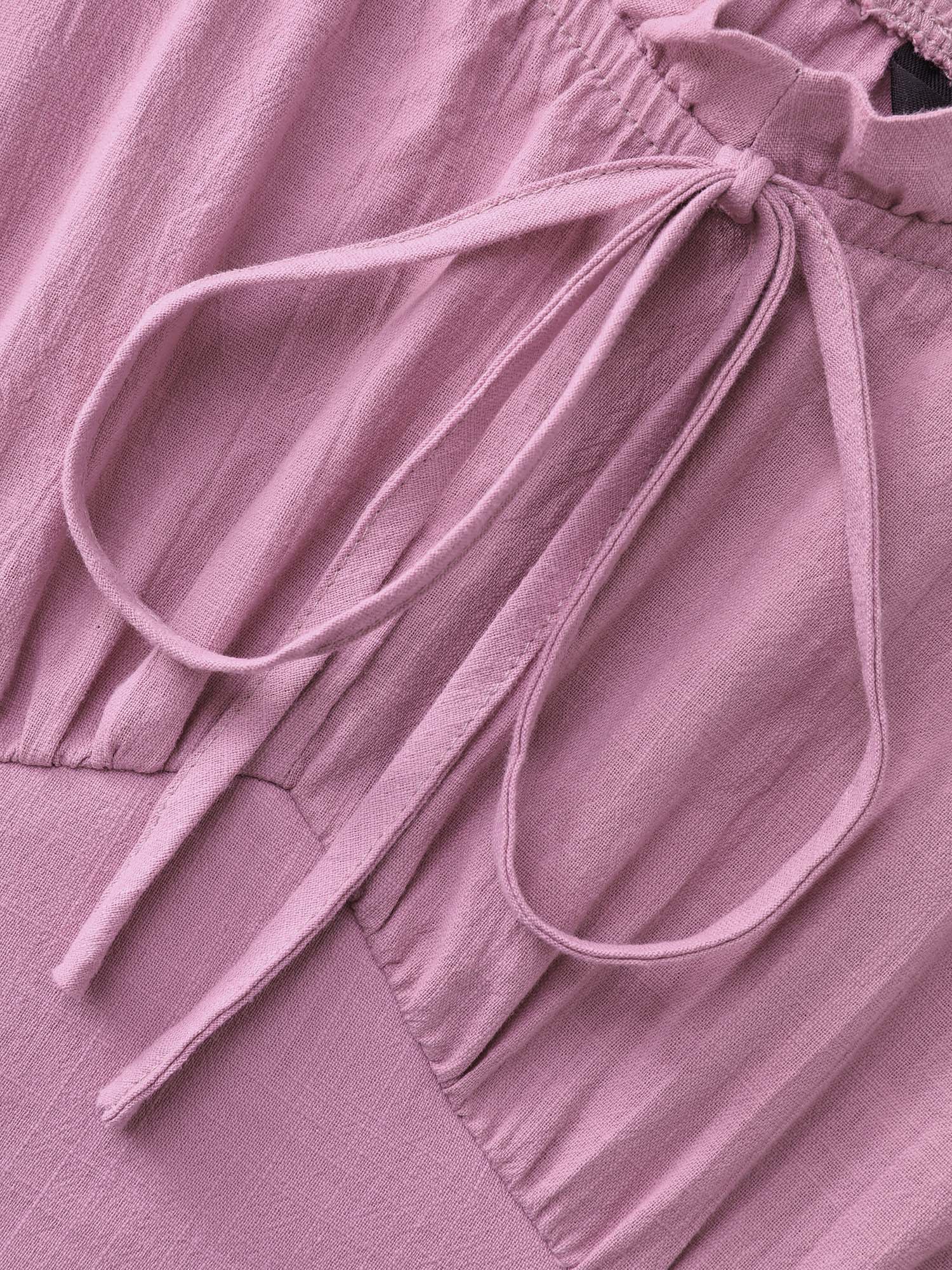 Pure Cotton Adjustable Sleeve Pockets Mdii Dress - Image 5