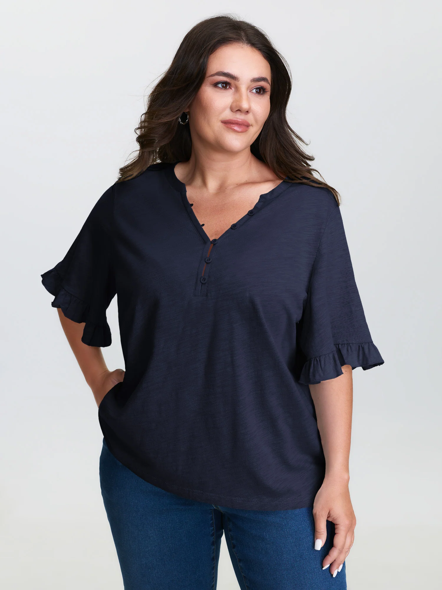 Pure Cotton Arm-Friendly T-Shirt - Image 16