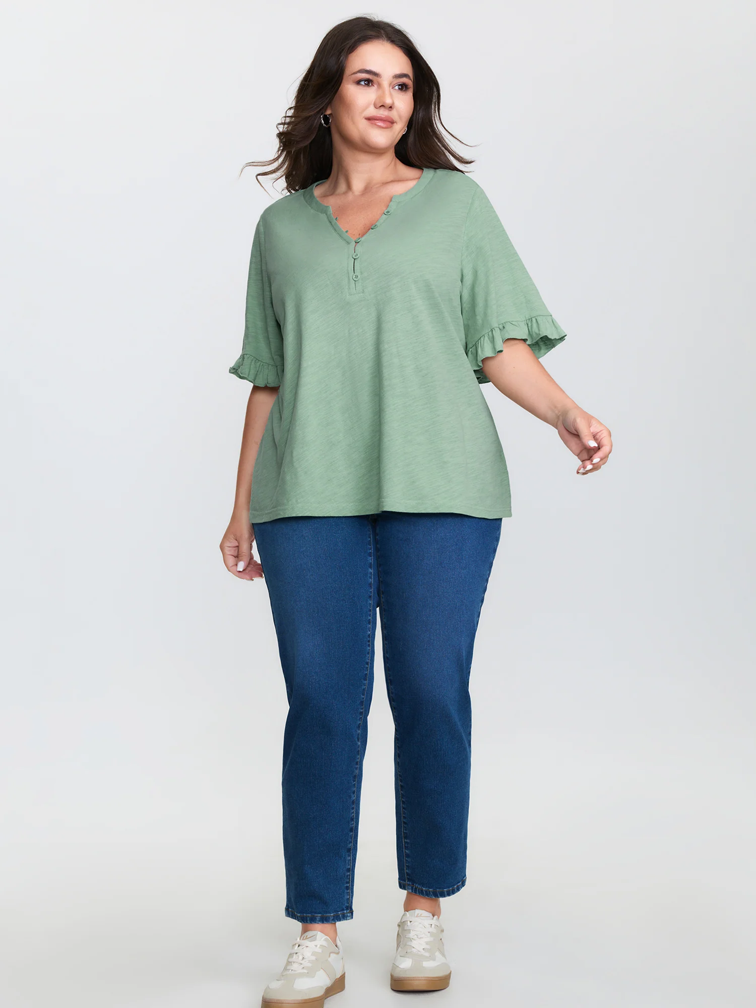 Pure Cotton Arm-Friendly T-Shirt - Image 3