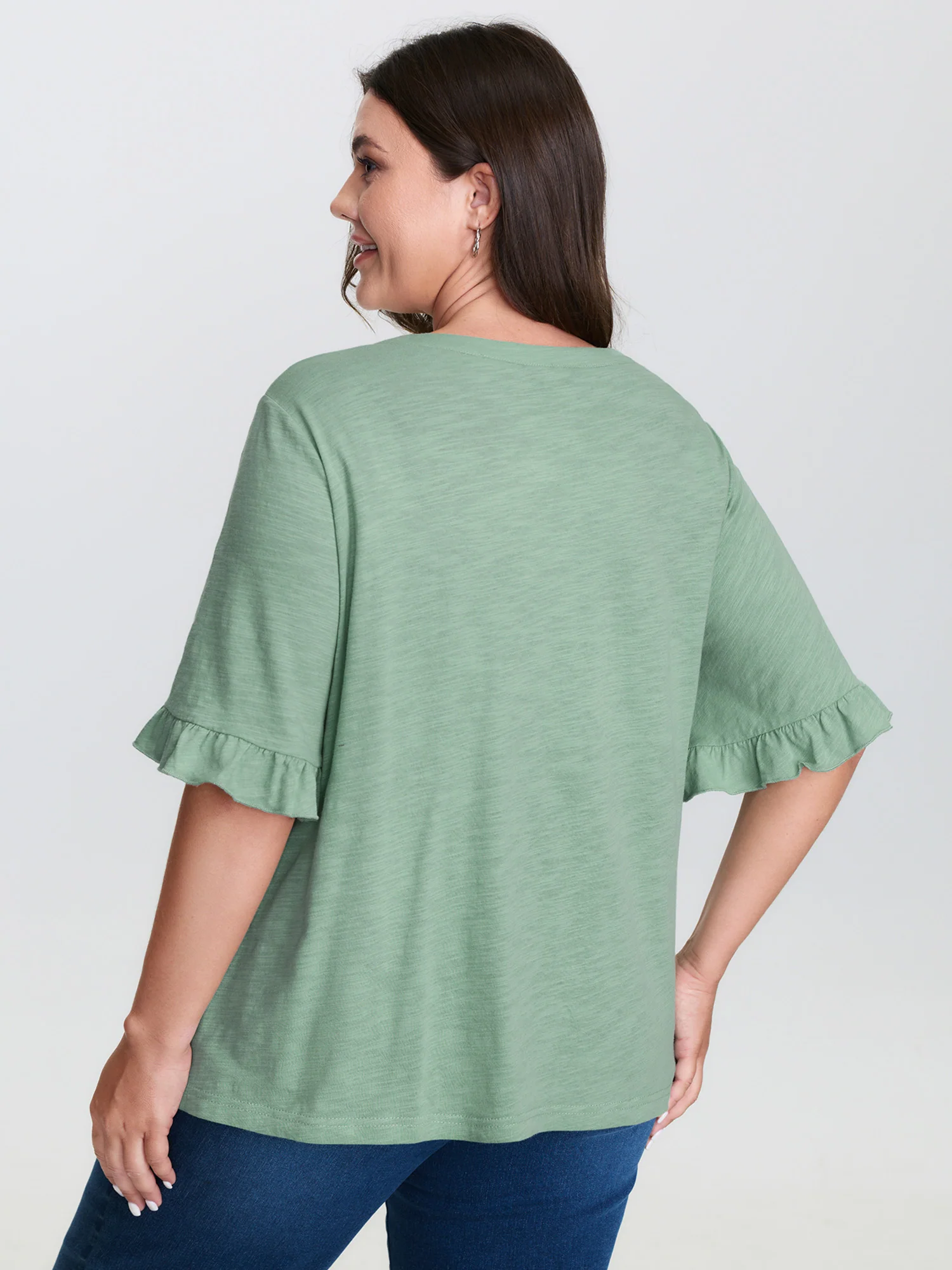 Pure Cotton Arm-Friendly T-Shirt - Image 4