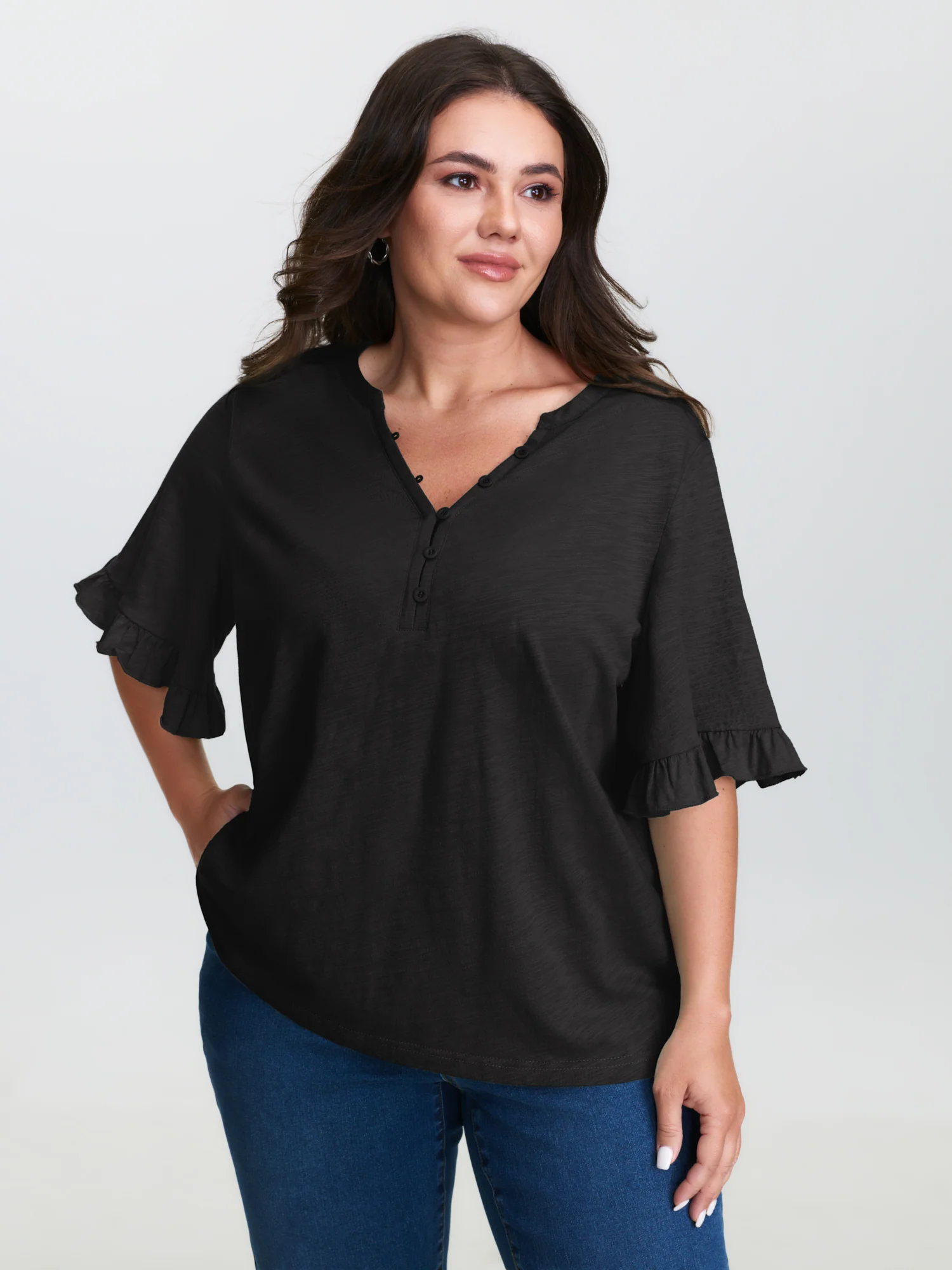 Pure Cotton Arm-Friendly T-Shirt - Image 8