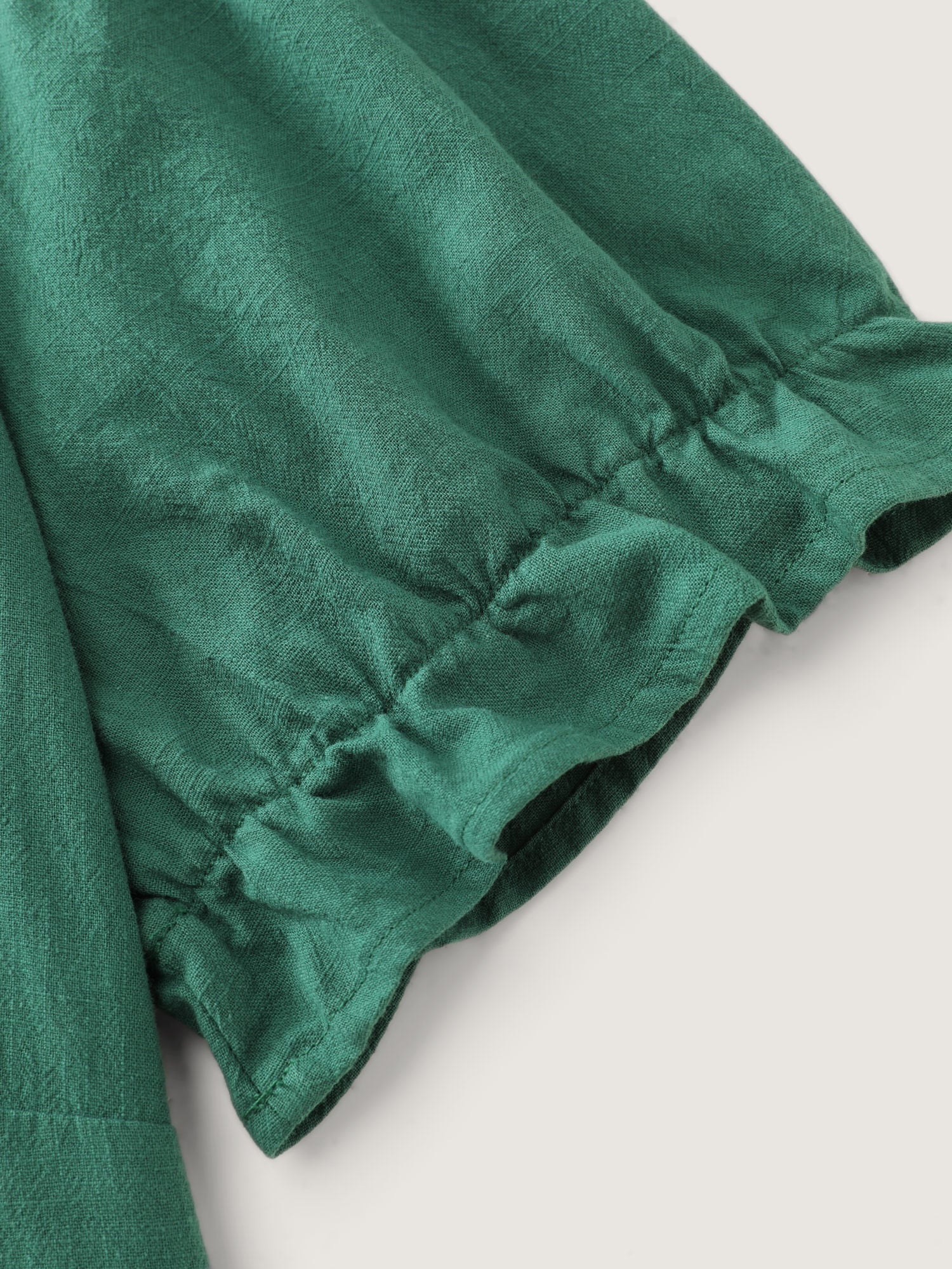 Pure Cotton Back-Tie Midi Dress - Image 5
