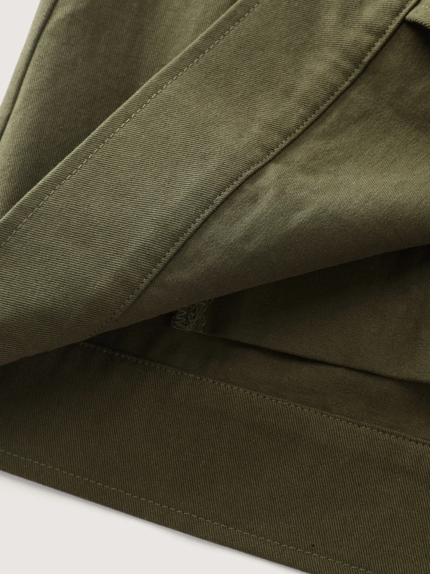 Pure Cotton Color Contrast Button Jacket - Image 8