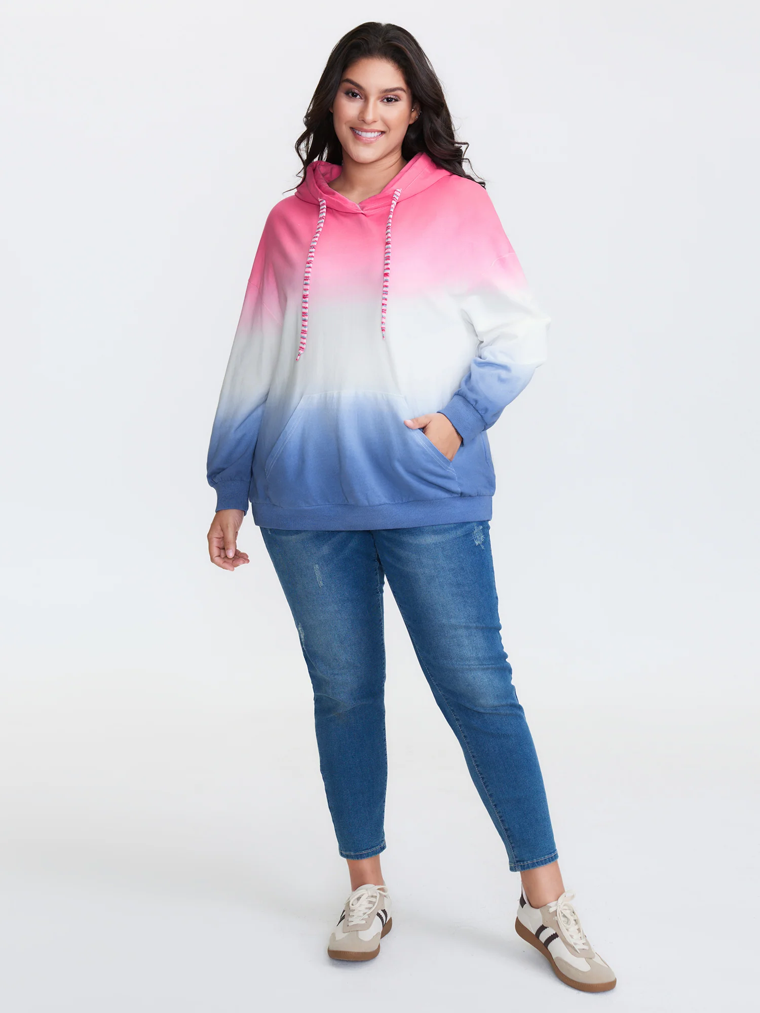 Pure Cotton Dip Dyed Sweatshirt - Image 2
