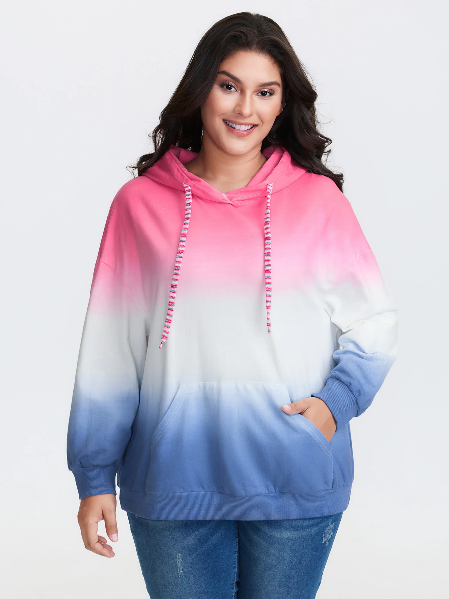 Pure Cotton Dip Dyed Sweatshirt - Image 3