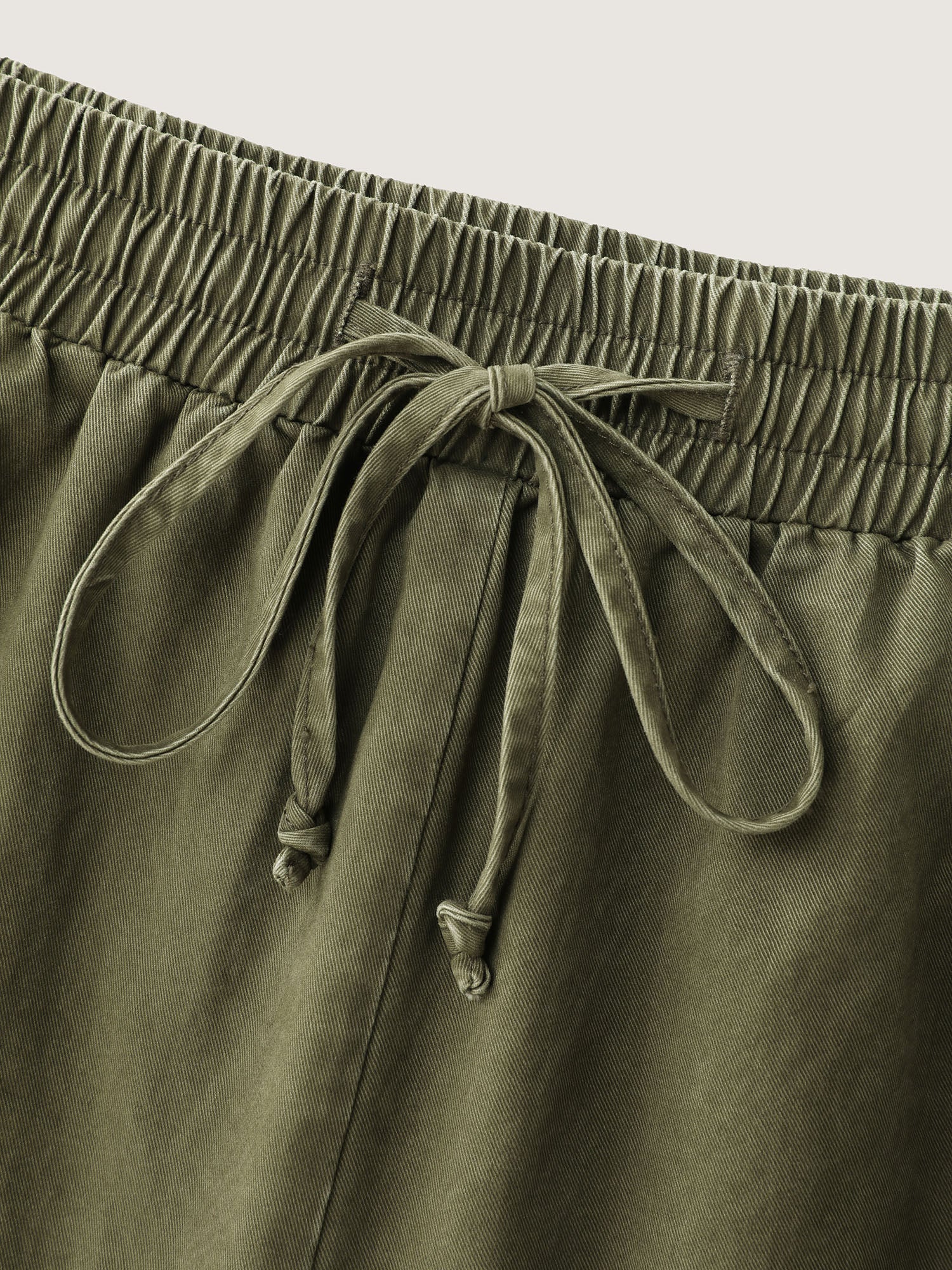 Pure Cotton Distressed Washed Cargo Pants - Image 6