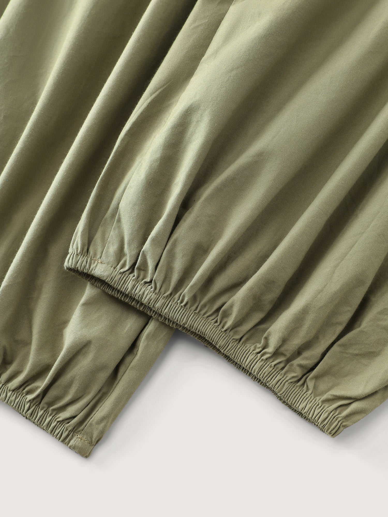 Pure Cotton Drawstring Jogger Pants - Image 7