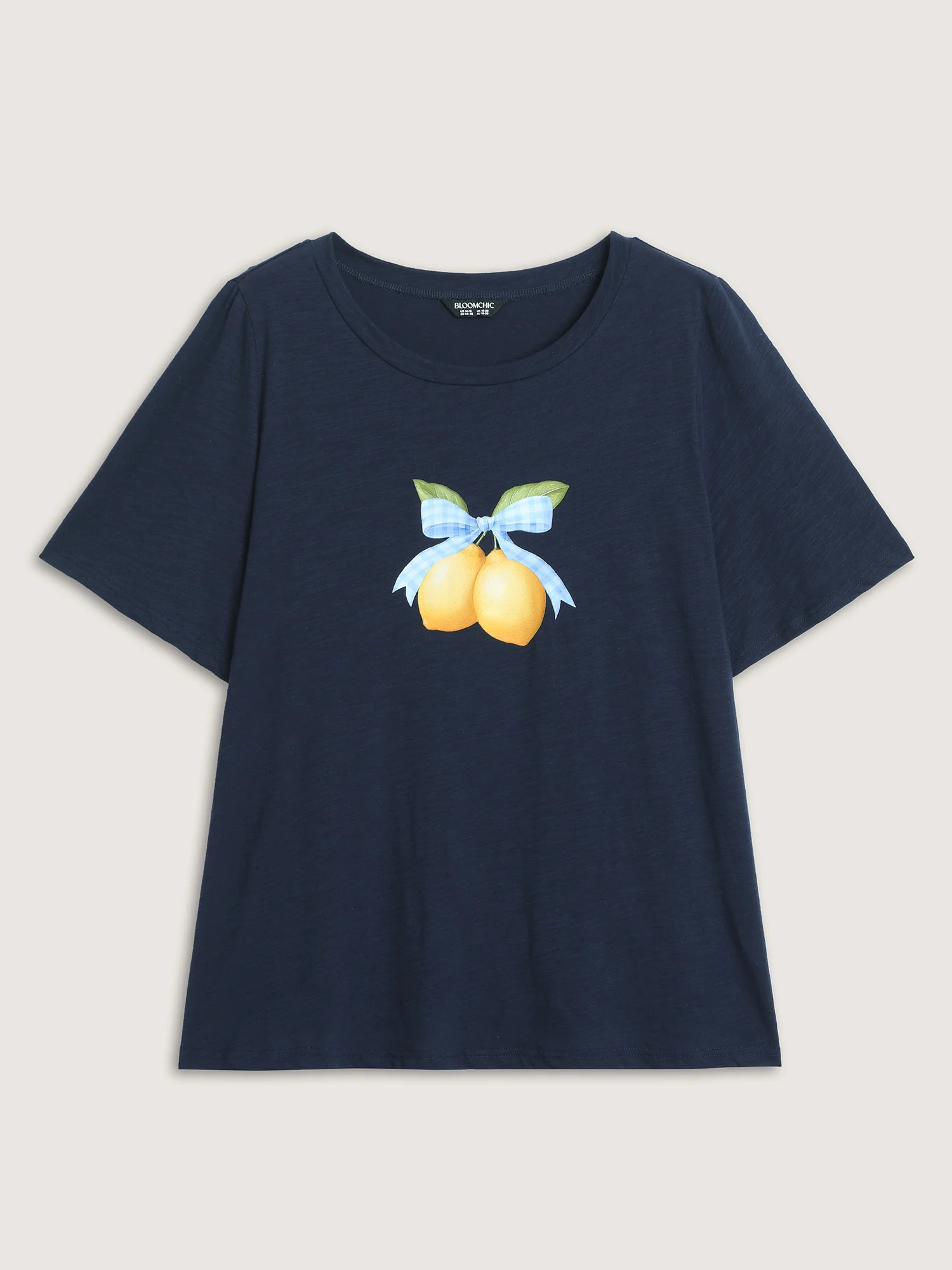 Pure Cotton Fresh Lemon Print T-Shirt - Image 6