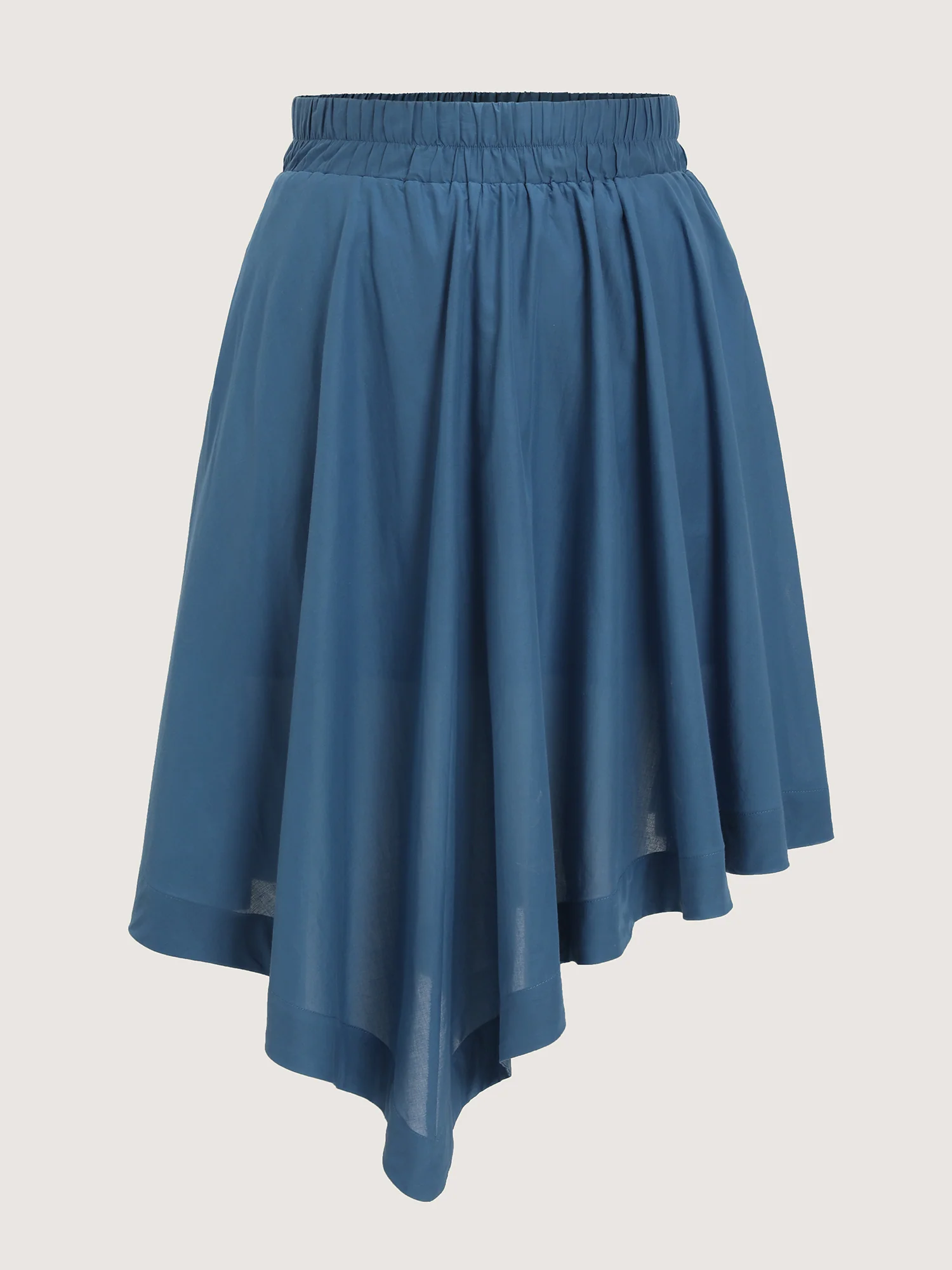 Pure Cotton High Low Hem Midi Skirt - Image 7