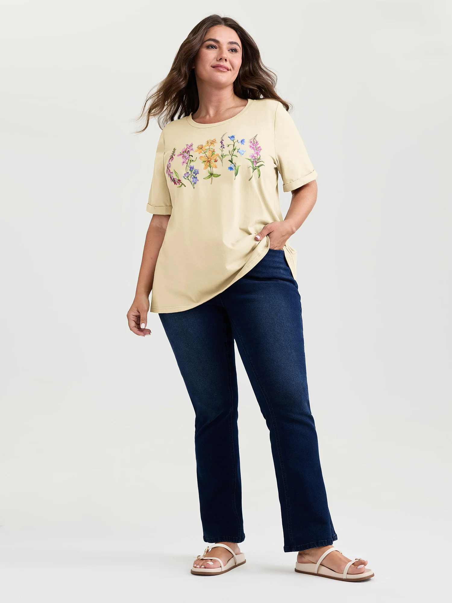 Pure Cotton In Bloom T-Shirt - Image 10