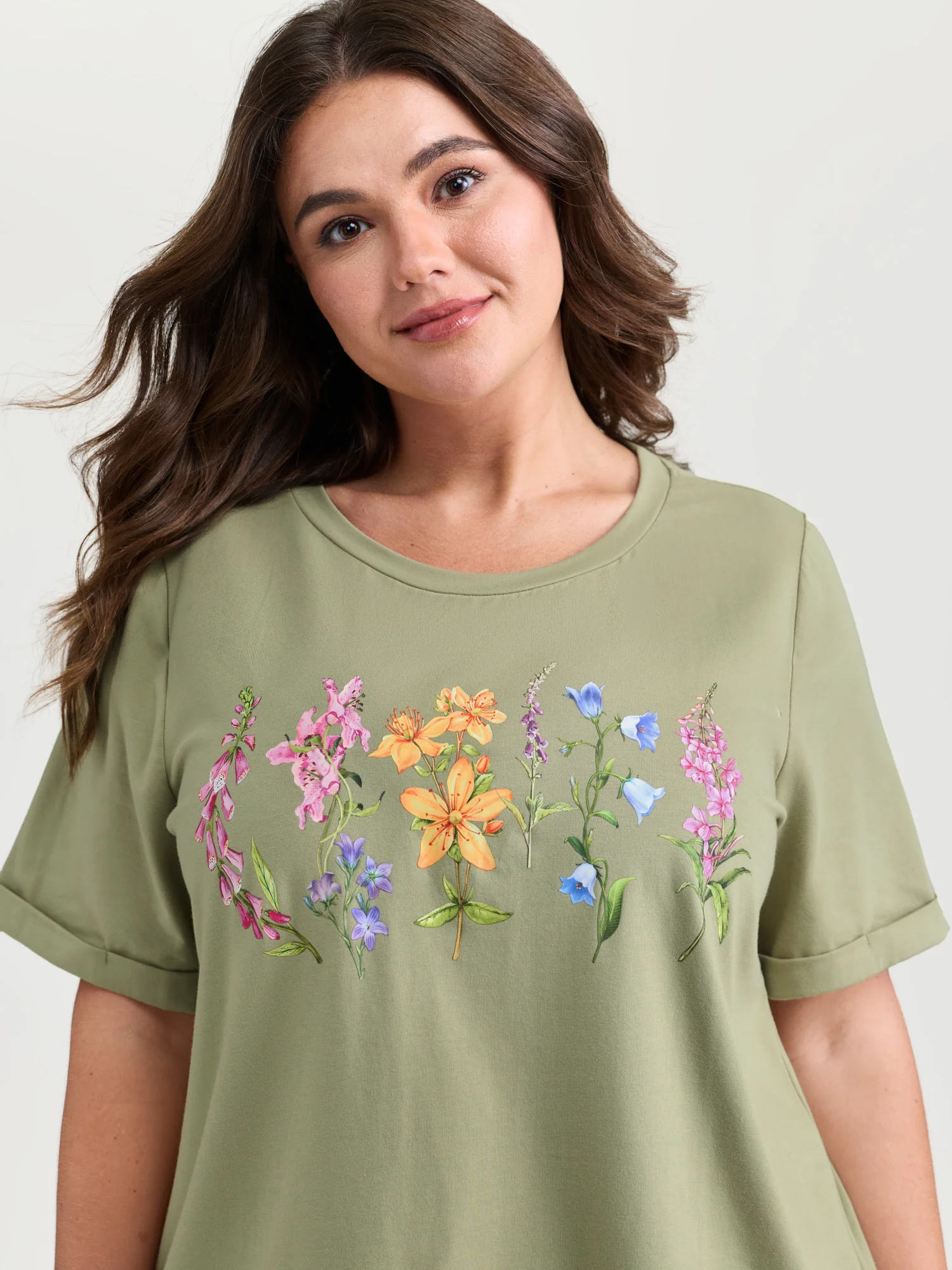 Pure Cotton In Bloom T-Shirt - Image 2