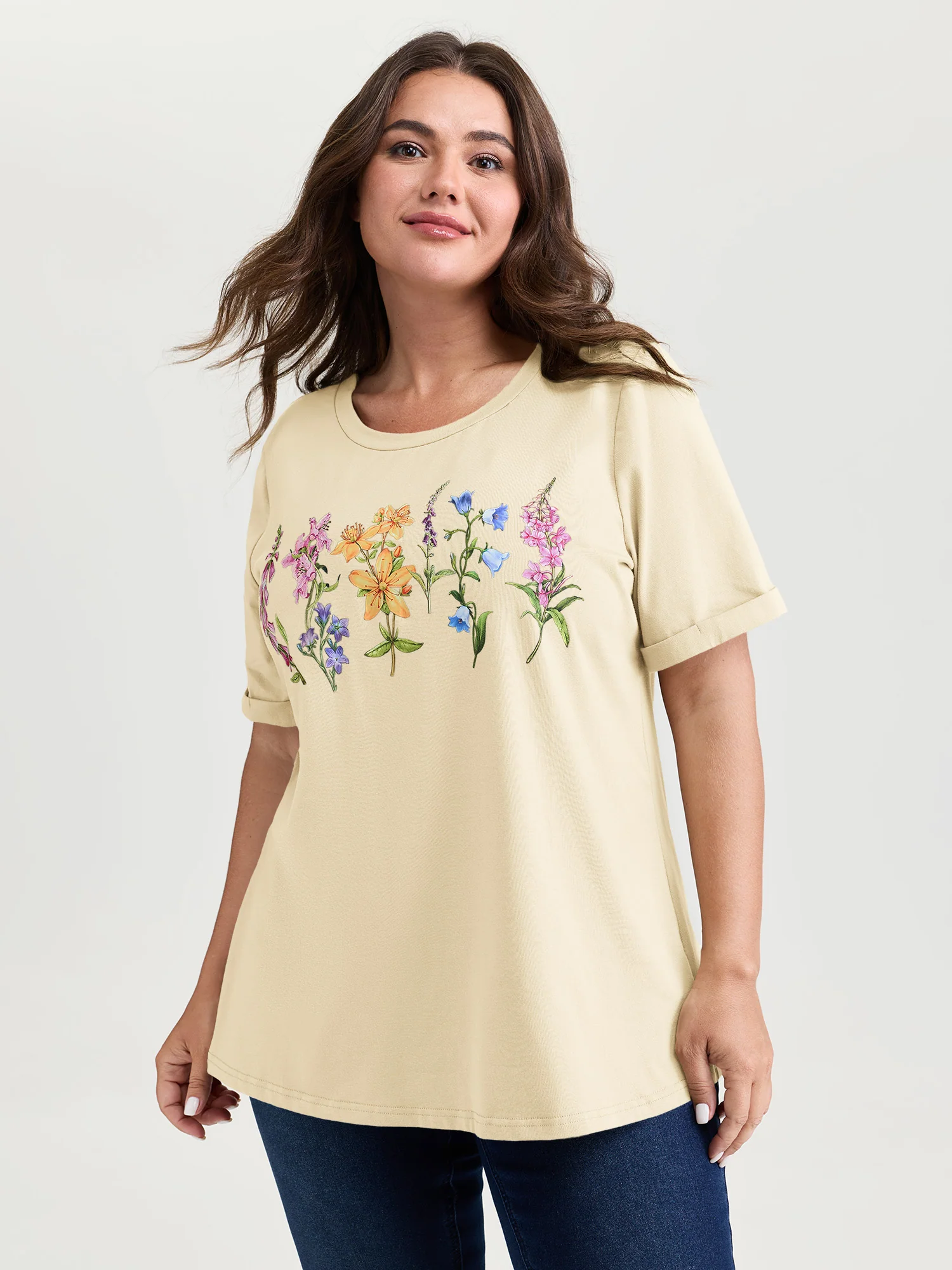 Pure Cotton In Bloom T-Shirt - Image 8