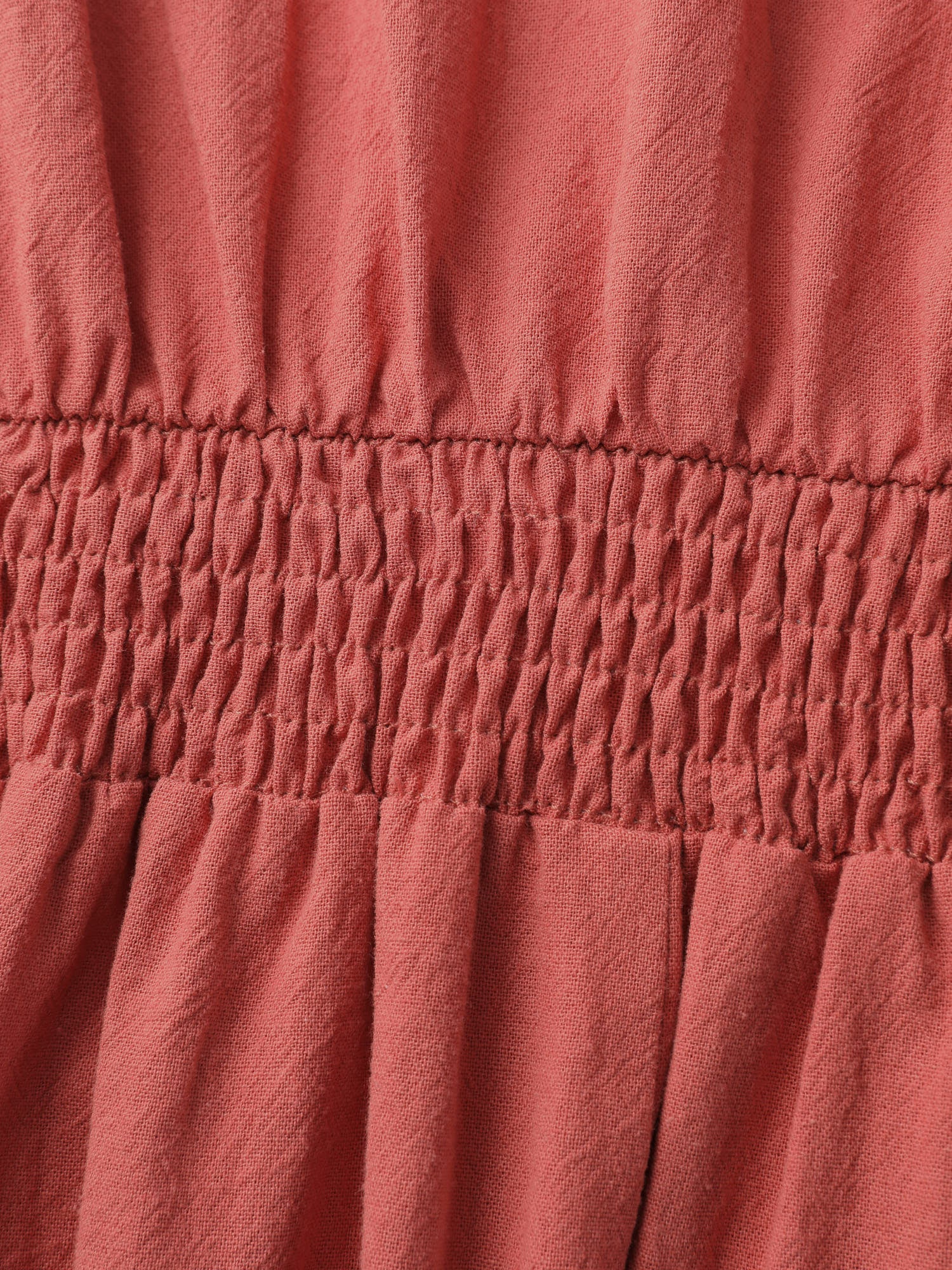 Pure Cotton Lace Trim Knee-Length Dress - Image 7
