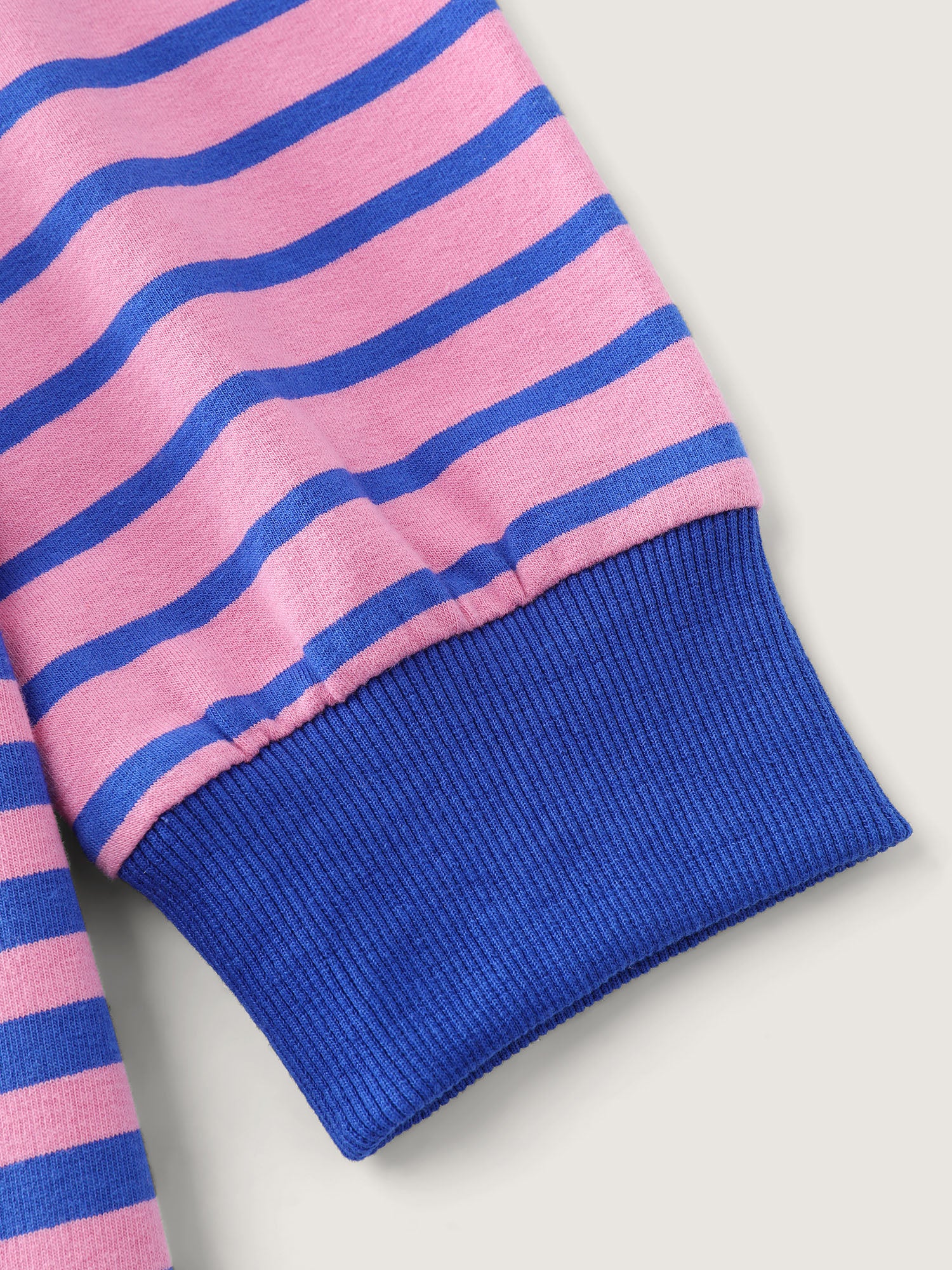 Pure Cotton Multicolor Stripe Sweatshirt - Image 7