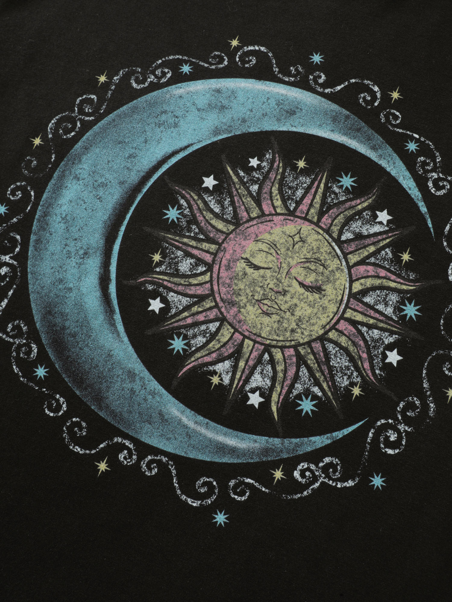 Pure Cotton Outerspace Print T-Shirt - Image 5