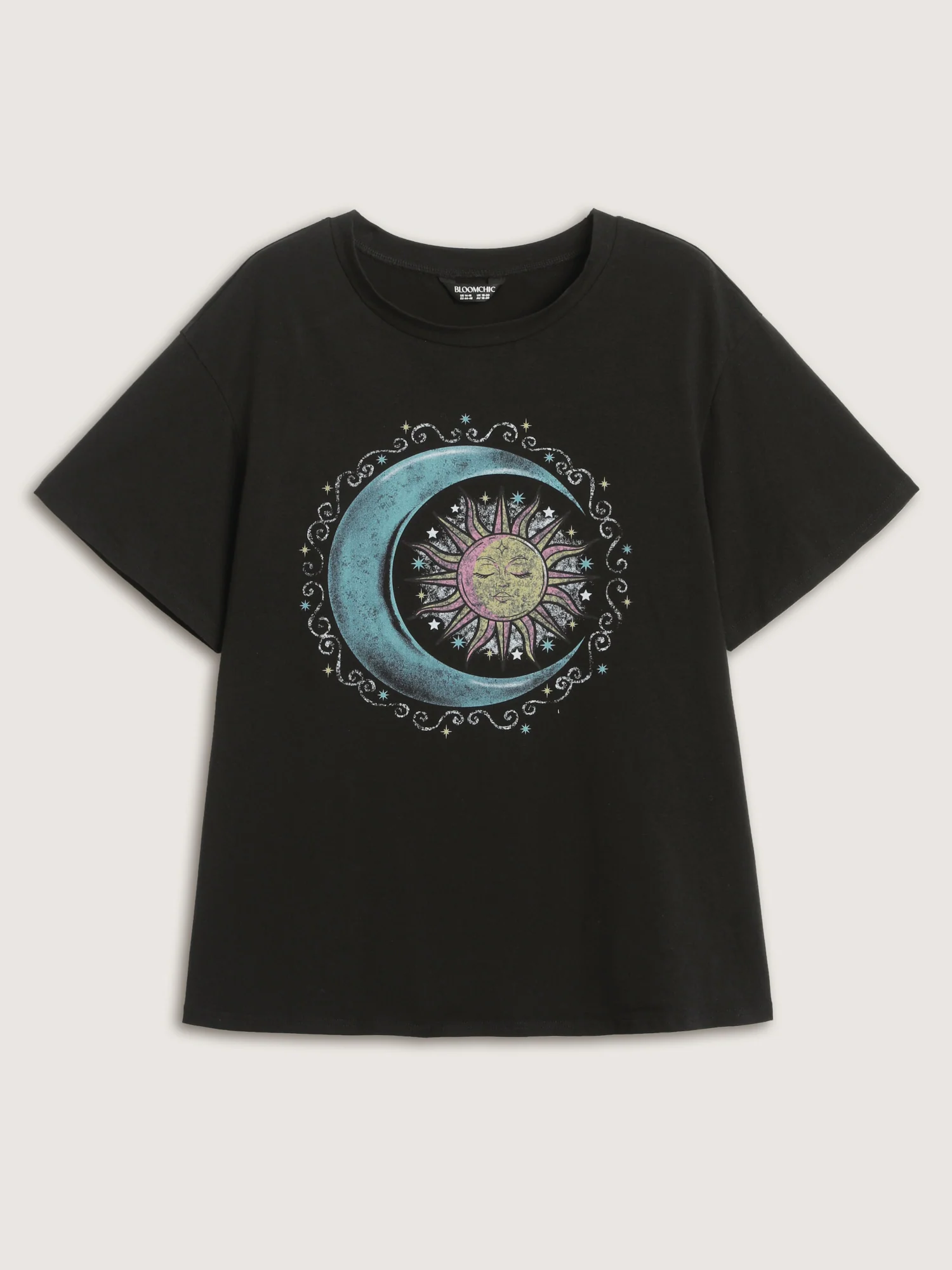 Pure Cotton Outerspace Print T-Shirt - Image 6
