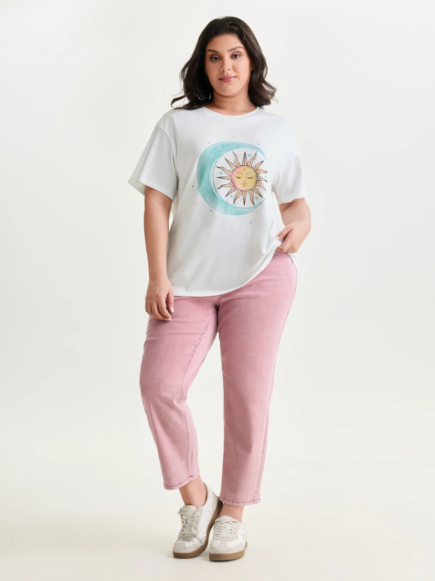 Pure Cotton Outerspace Print T-Shirt - Image 9
