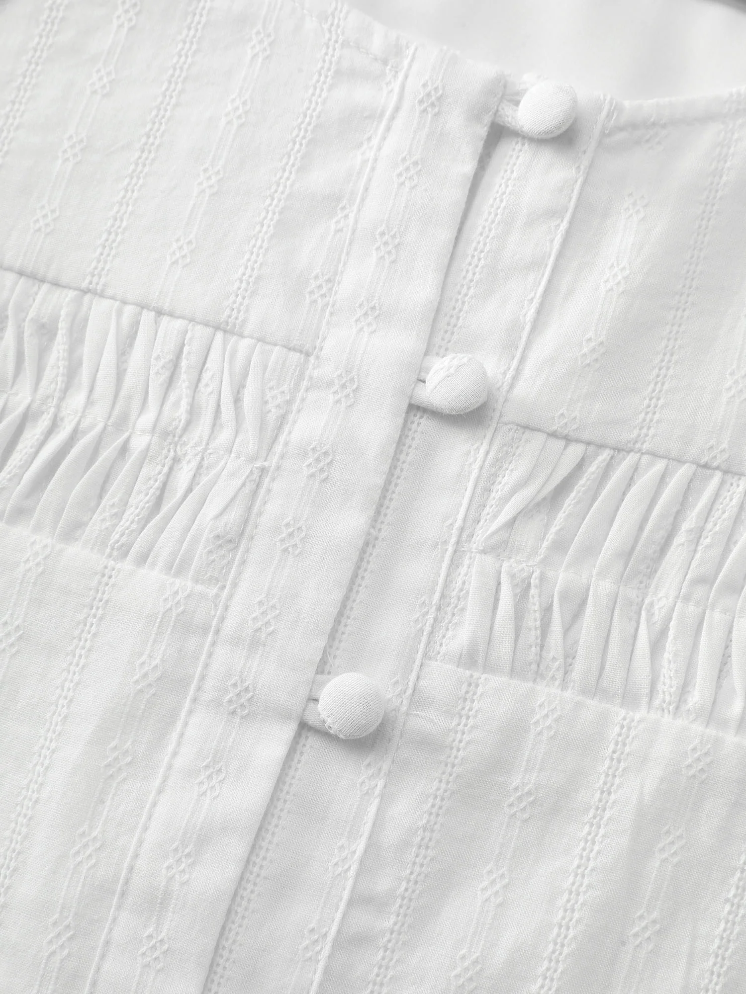 Pure Cotton Pleated Button-Down Shirt - Image 7