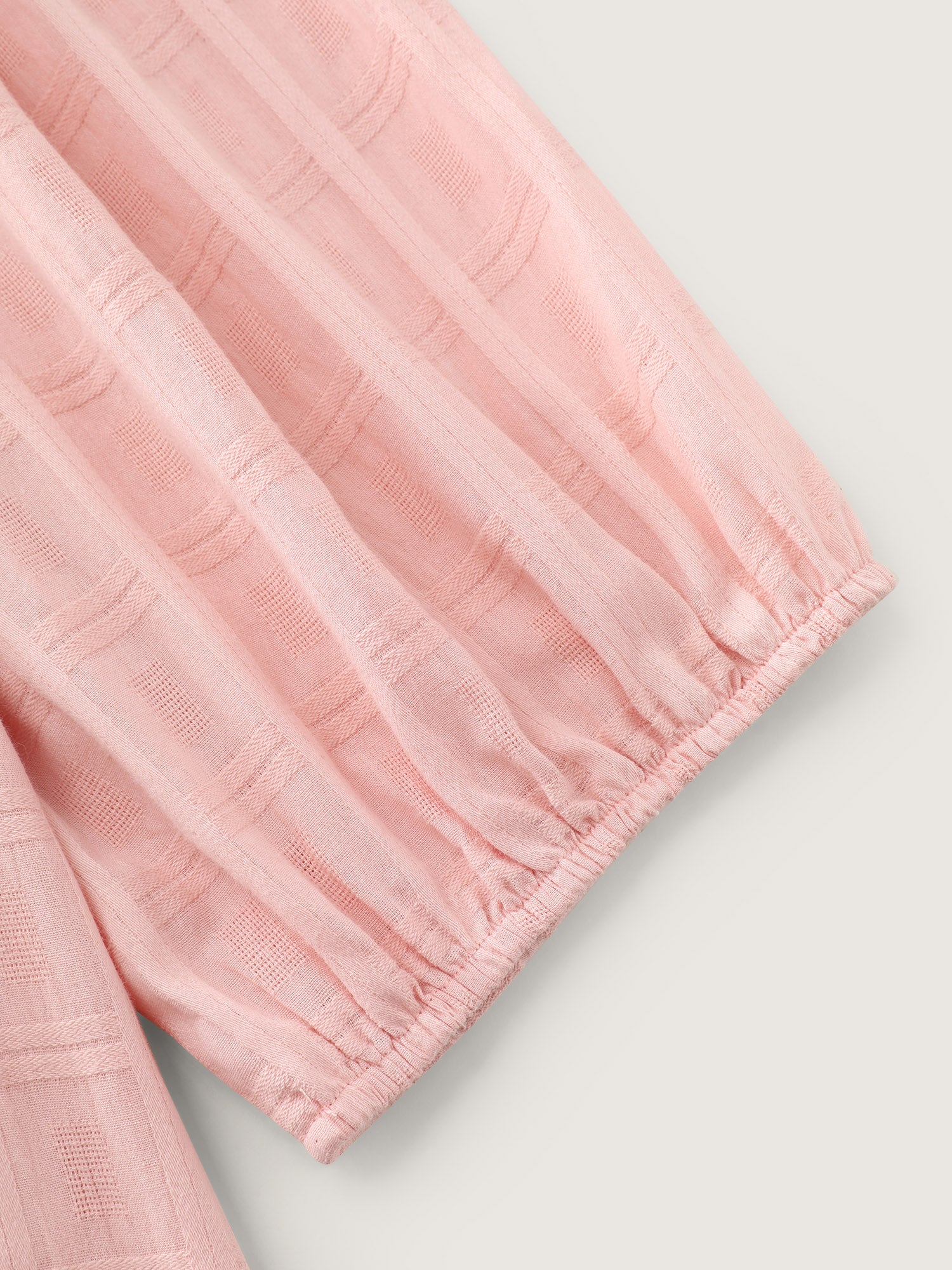 Pure Cotton Pleated Button-Down Top - Image 6