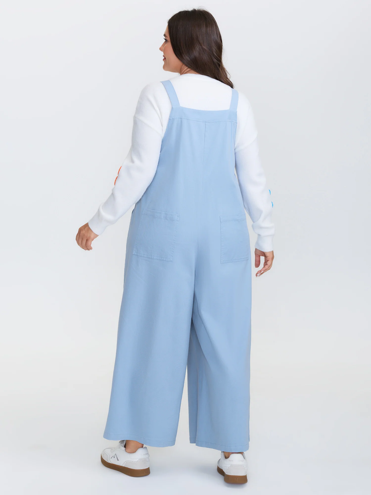 Pure Cotton Pleated Overall Jumpsuit - Image 4