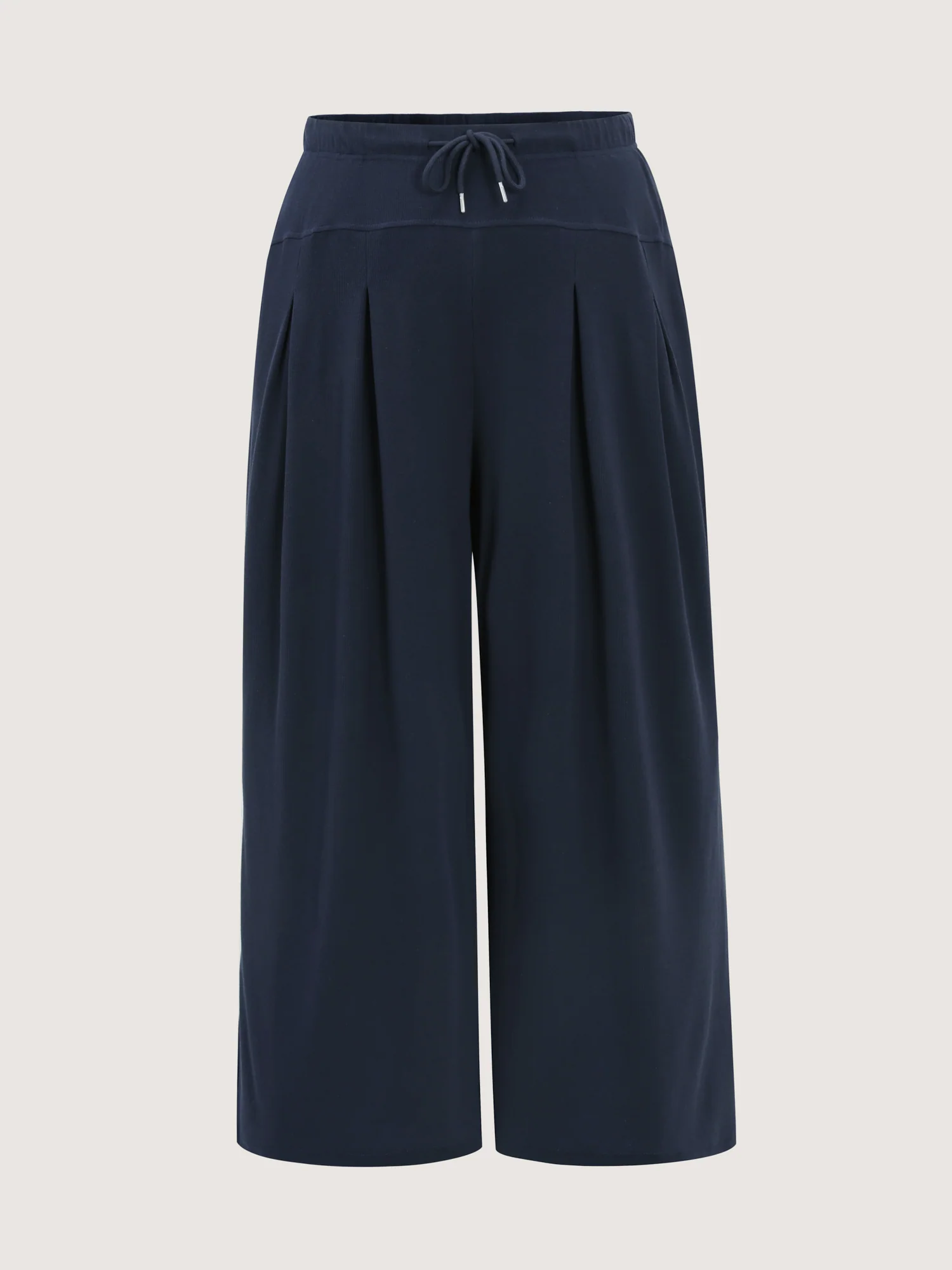Pure Cotton Pleated Pockets Lounge Bottoms - Image 8
