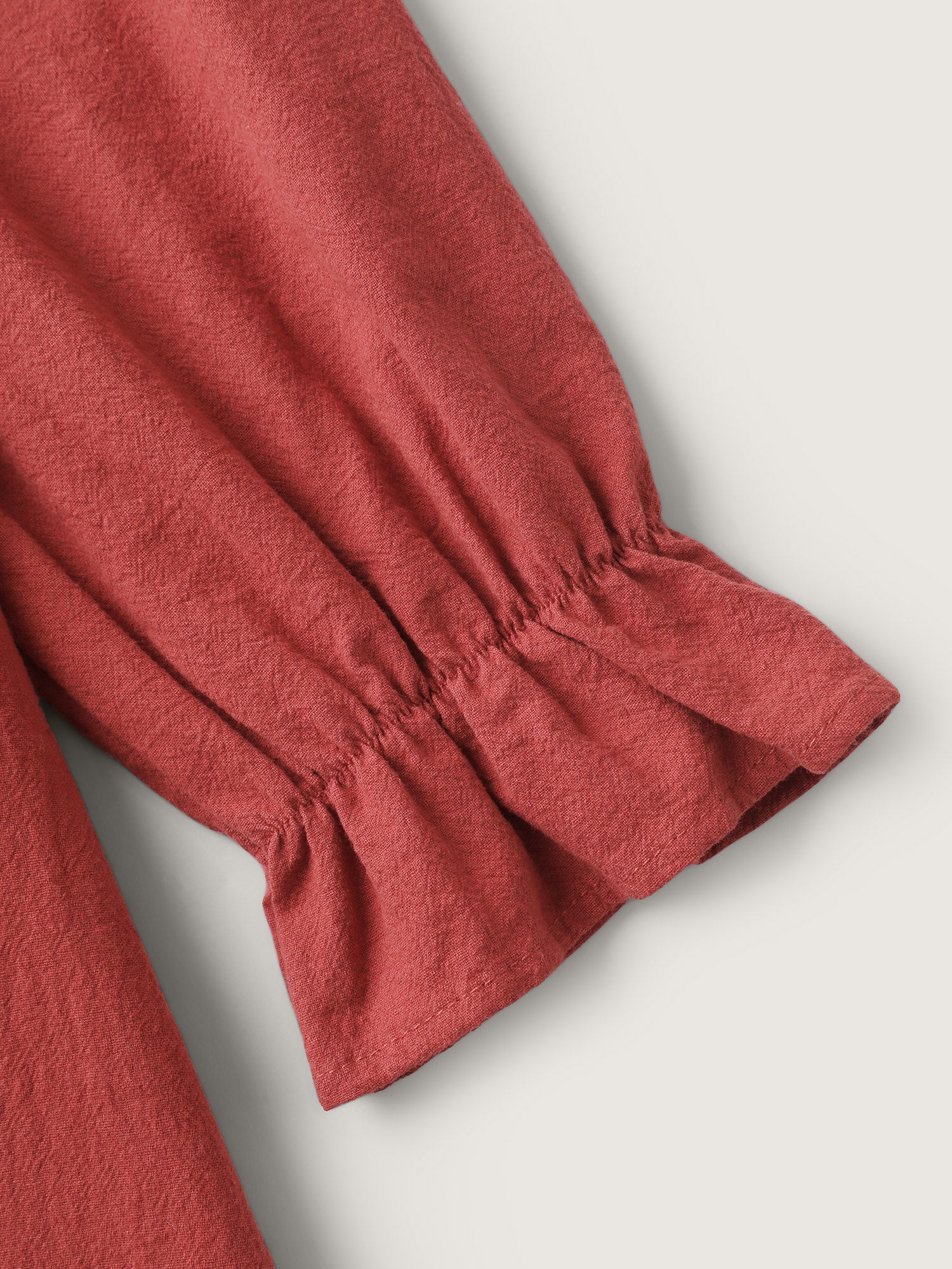 Pure Cotton Pleated Pockets Midi Dress - Image 6