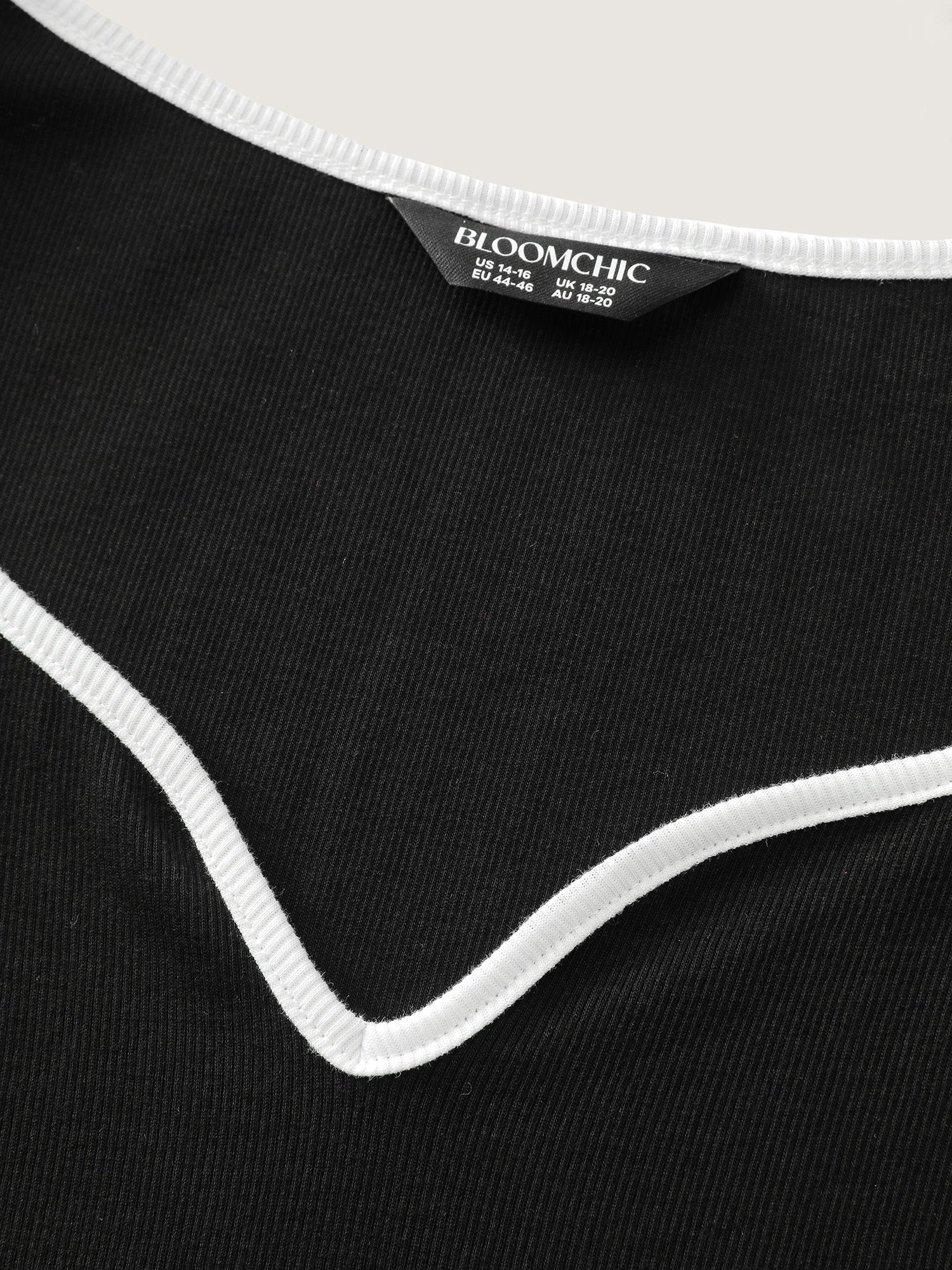 Pure Cotton Ribbed Solid T-Shirt - Image 6