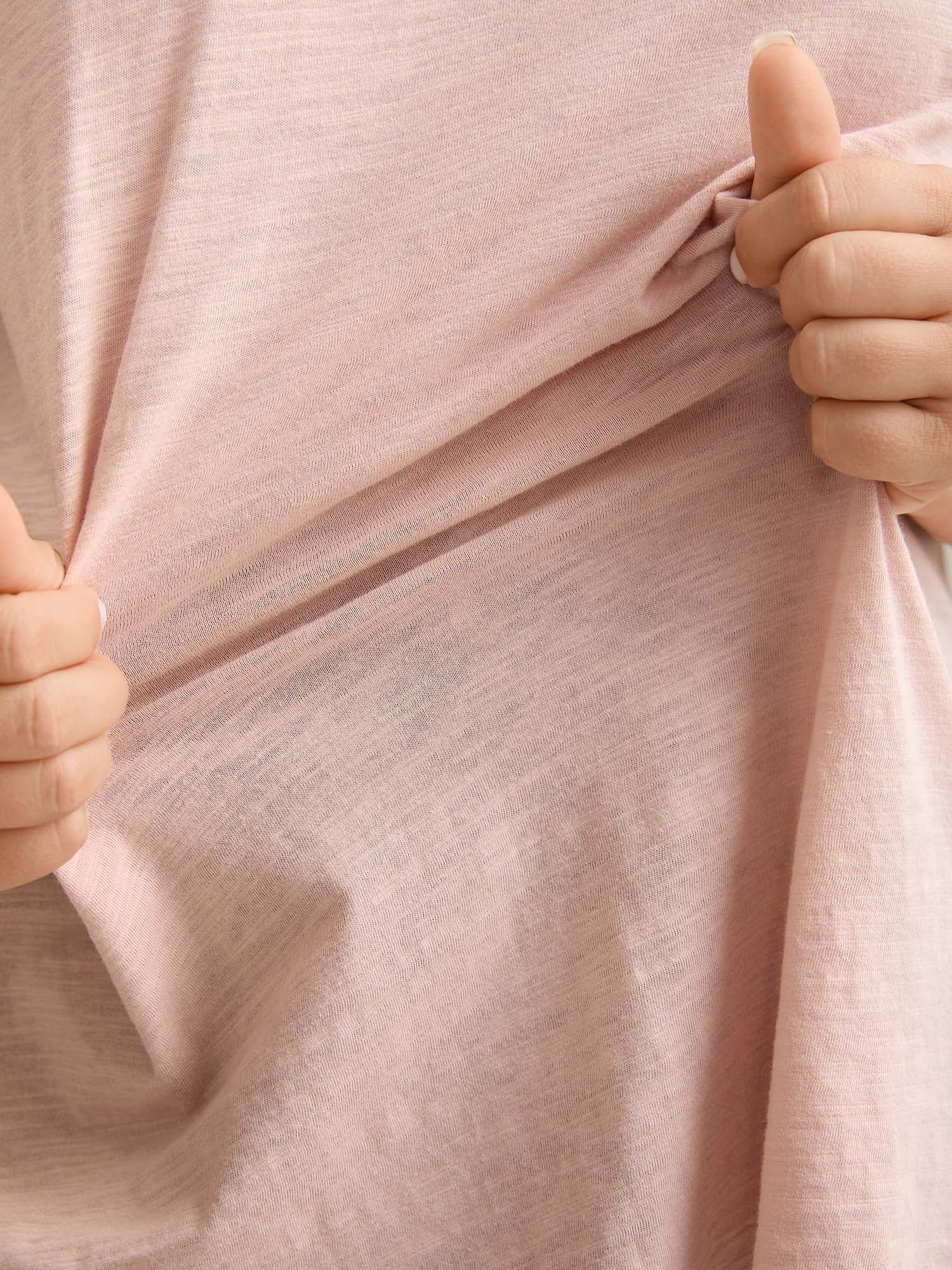 Pure Cotton Stretchy Bow Back T-Shirt - Image 4