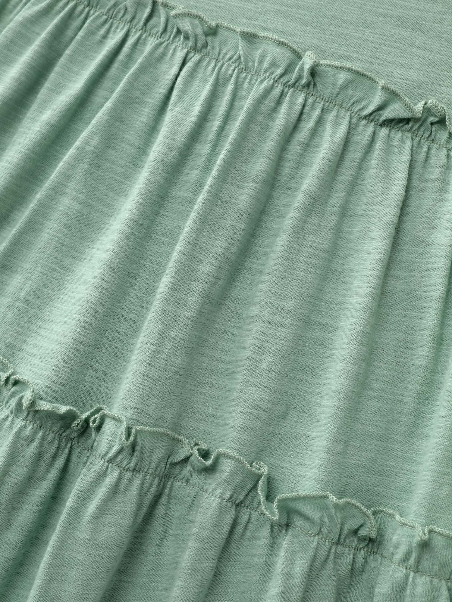 Pure Cotton Stretchy Lace Trim T-Shirt - Image 6