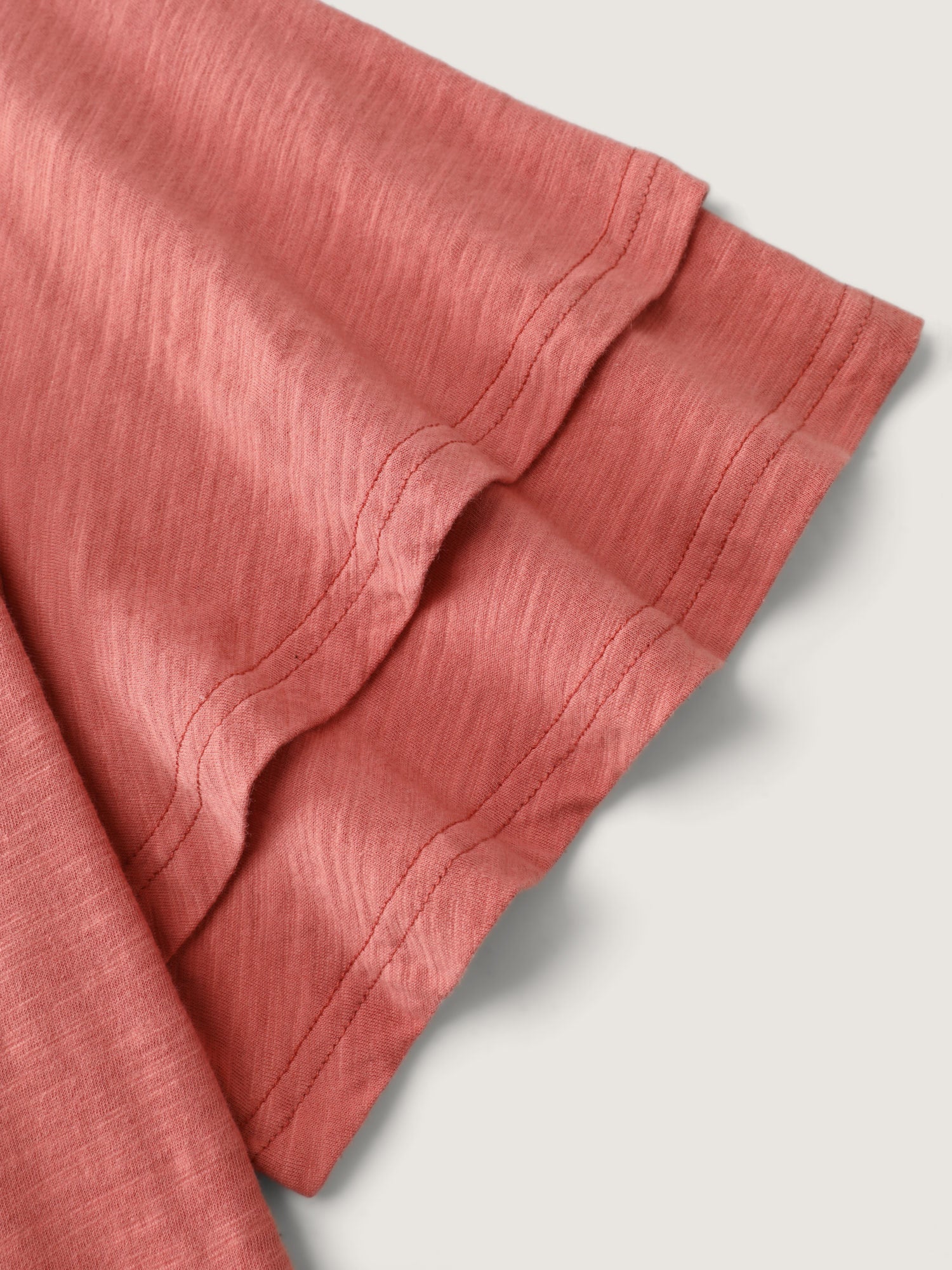 Pure Cotton Stretchy Layered Sleeve T-Shirt - Image 8