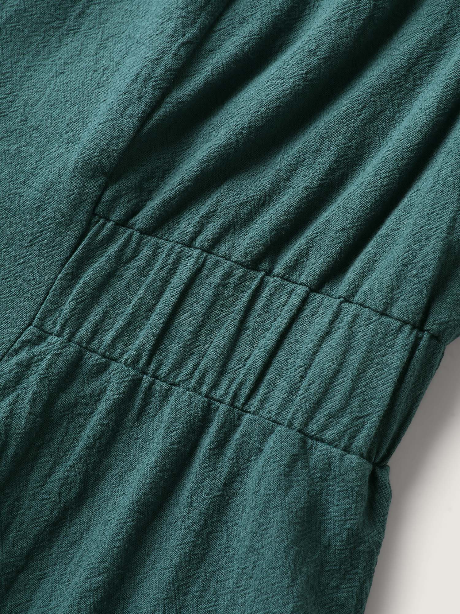 Pure Cotton Stretchy Waist Button Vest - Image 6