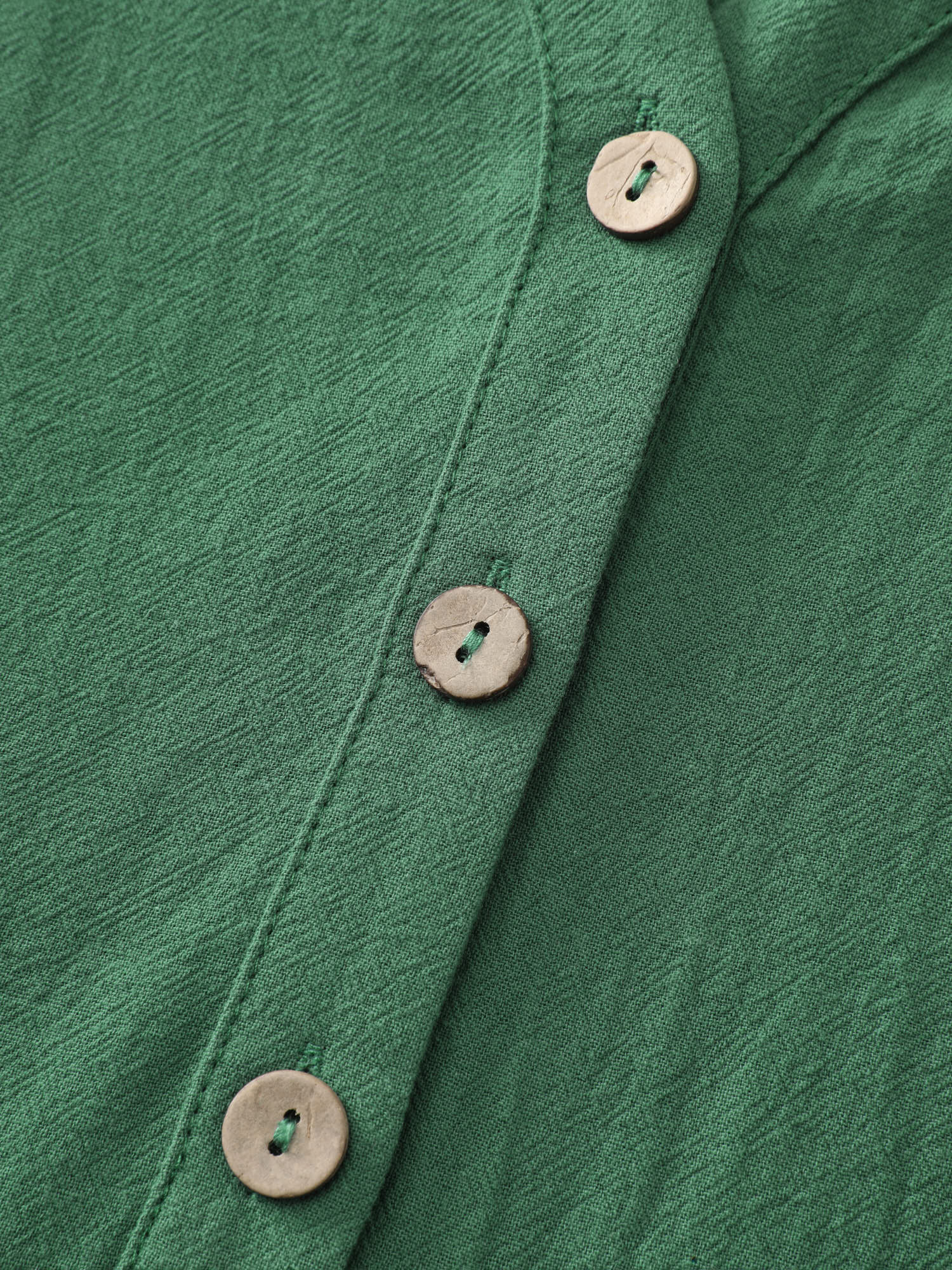 Pure Cotton Tiered Mini Dress - Image 6
