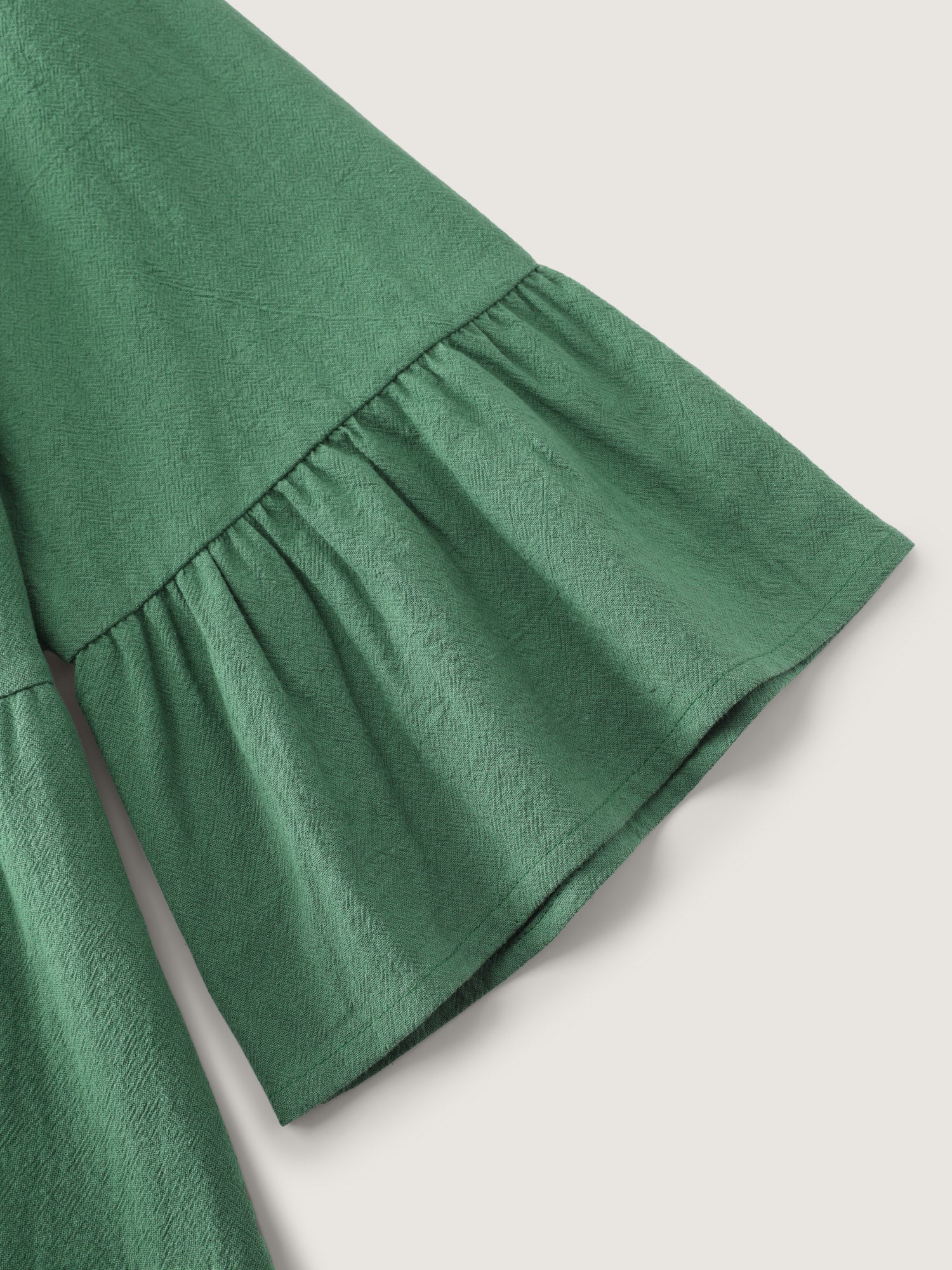 Pure Cotton Tiered Mini Dress - Image 7