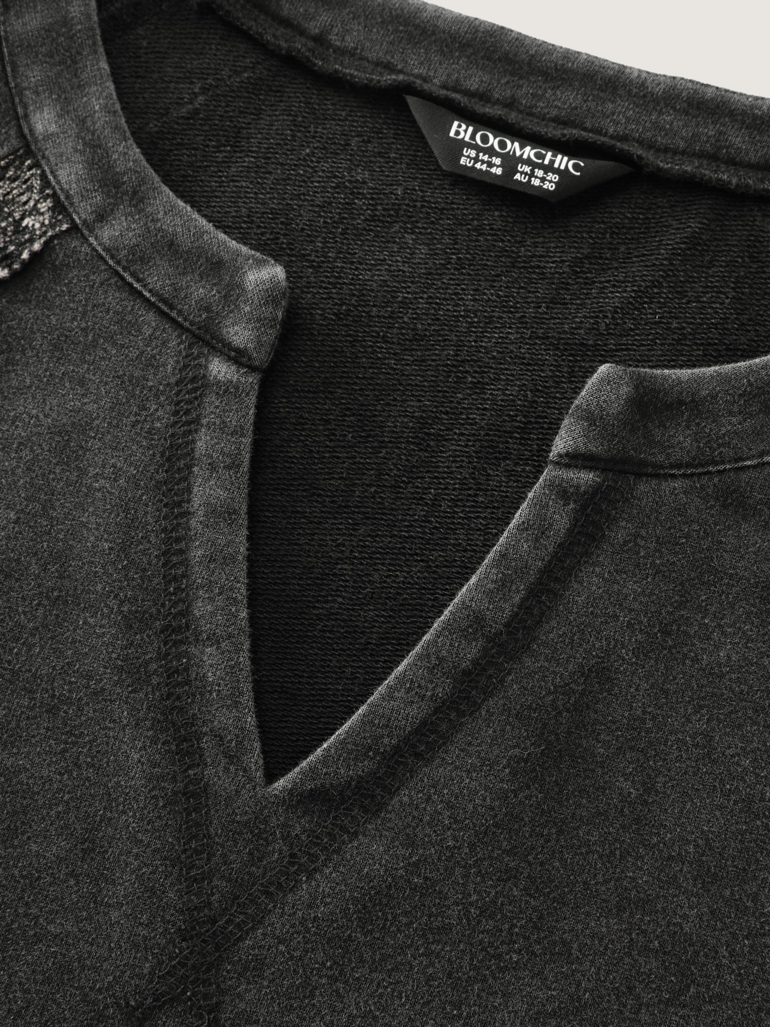 Pure Cotton Vintage Lace Trim Sweatshirt - Image 5