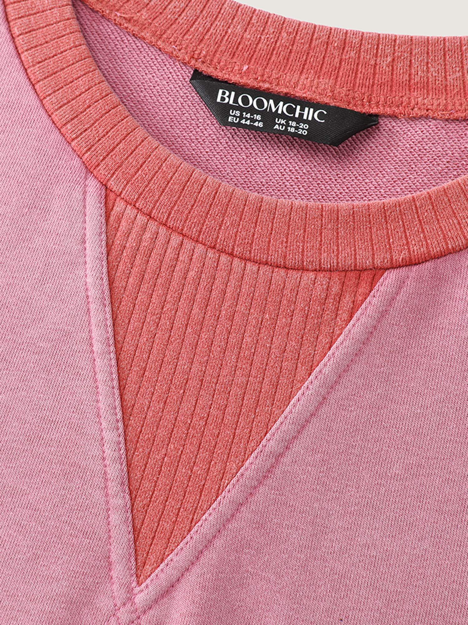 Pure Cotton Washed Distressed Pocket Sweatshirt - Image 5
