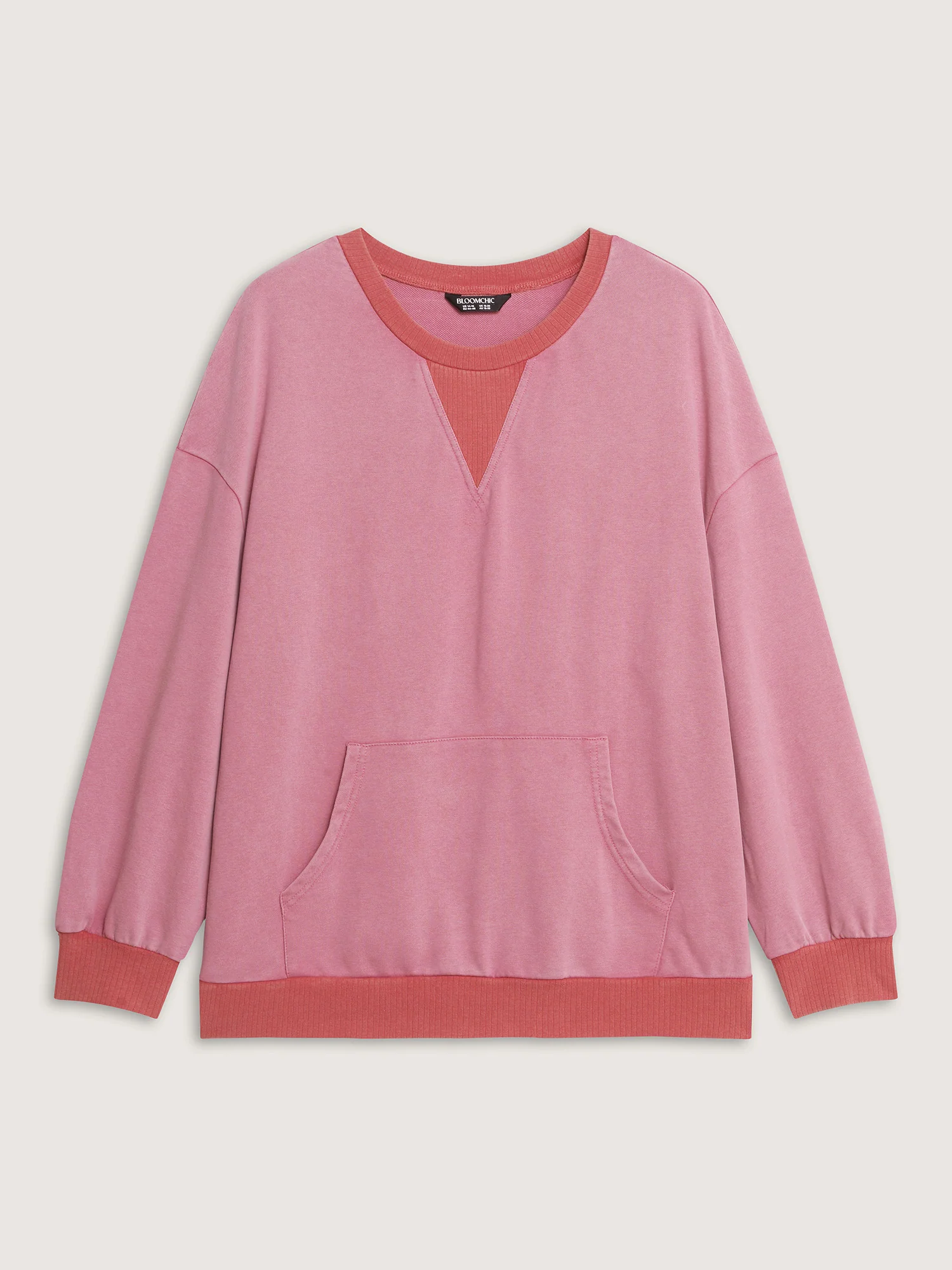 Pure Cotton Washed Distressed Pocket Sweatshirt - Image 7