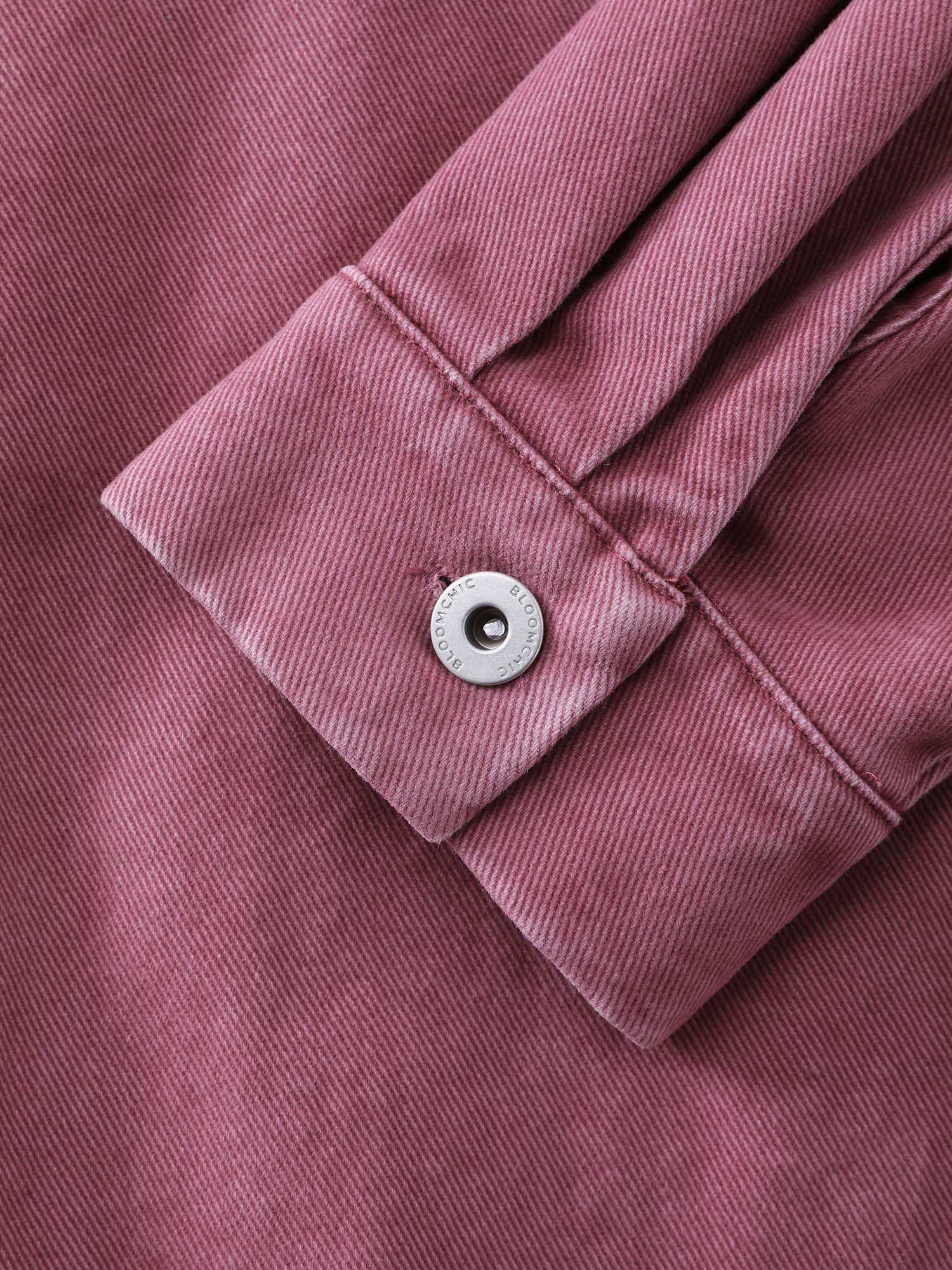 Pure Cotton Washed Zipper Jacket - Image 6