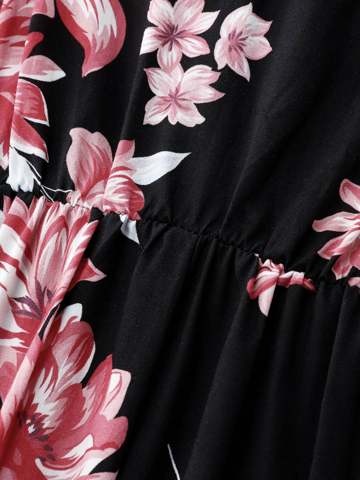 Pure Floral Romance Twist-Front Midi Dress - Image 5