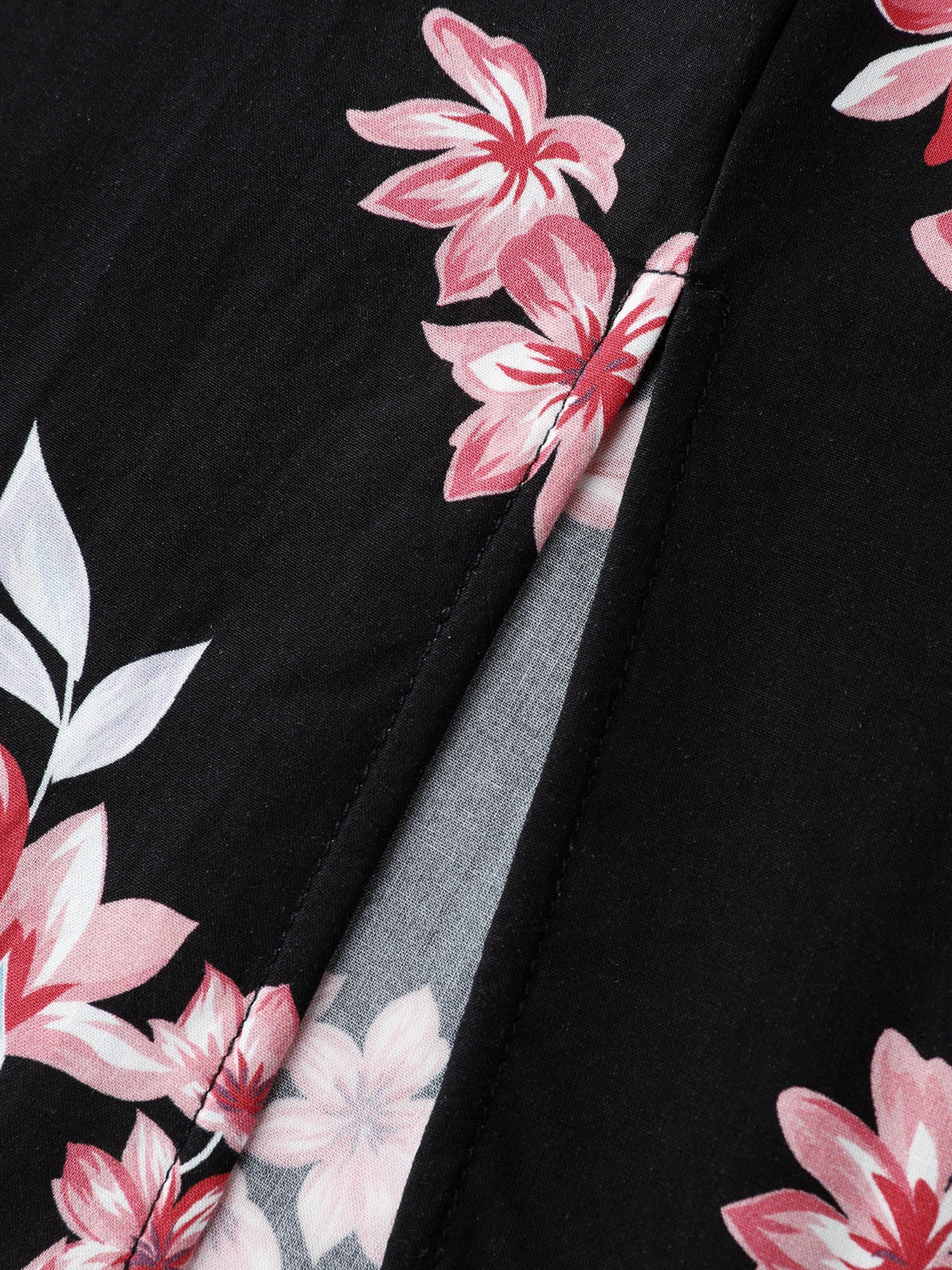 Pure Floral Romance Twist-Front Midi Dress - Image 6