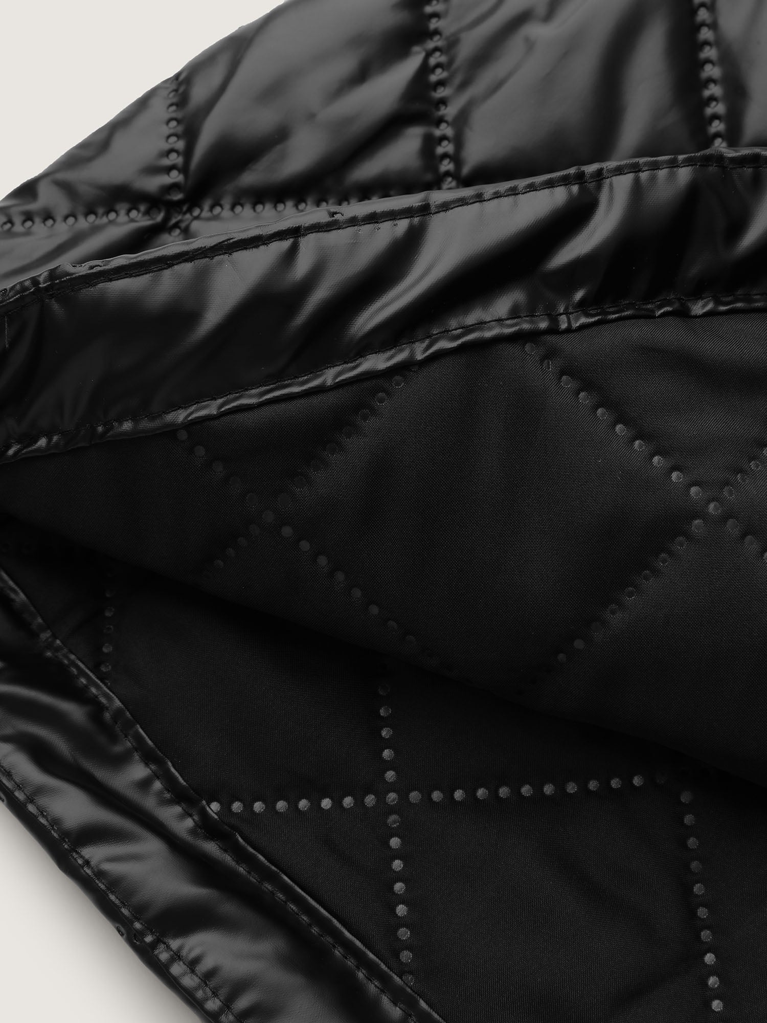 Quilted Cotton Waist-Tie Vest - Image 9