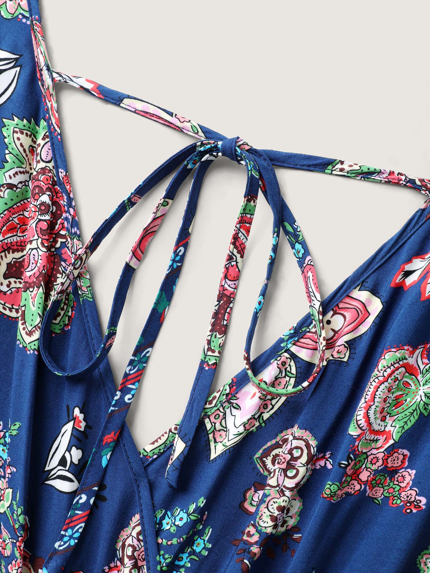 Rayon Tropical Vibes Pockets Jumpsuit - Image 5