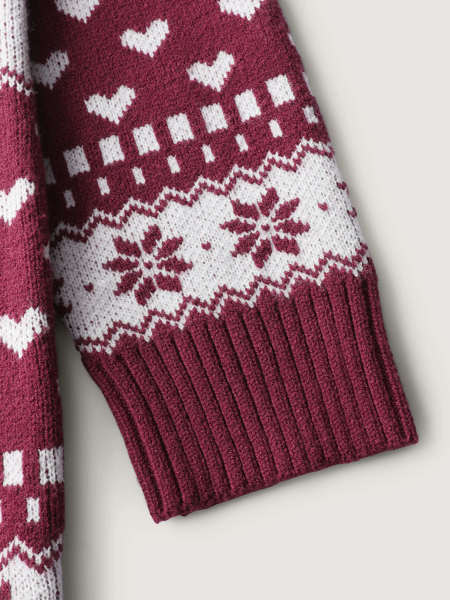 Supersoft Reindeer Holiday Print Round Neck Pullover - Image 7