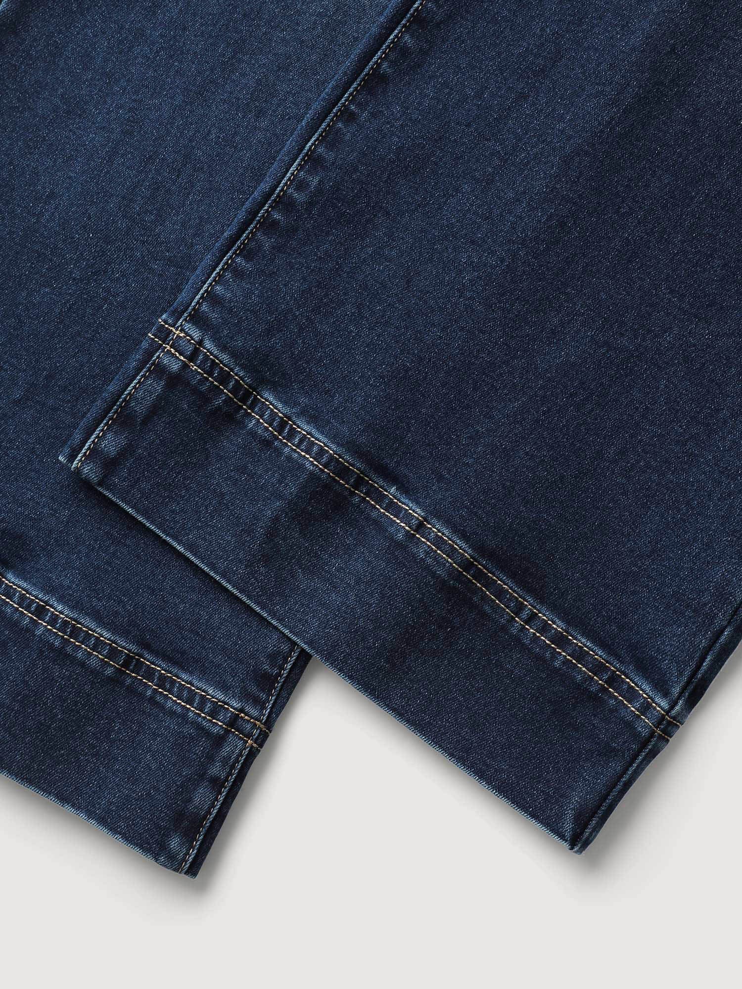 Pull-On High Waist Wide-Leg Jeans - Image 6
