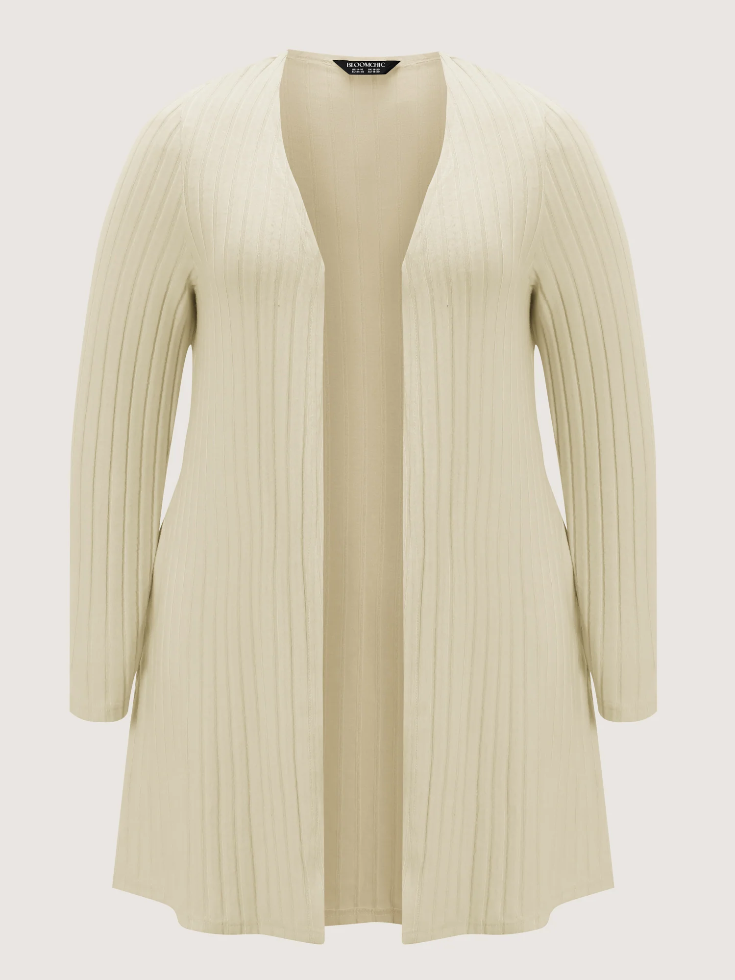 Ribbed Open-Front Cover-Up - Image 7