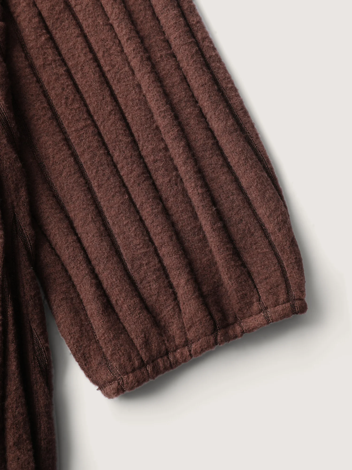 Ribbed Stretchy Cinched-Waist Knit Midi Dress - Image 7