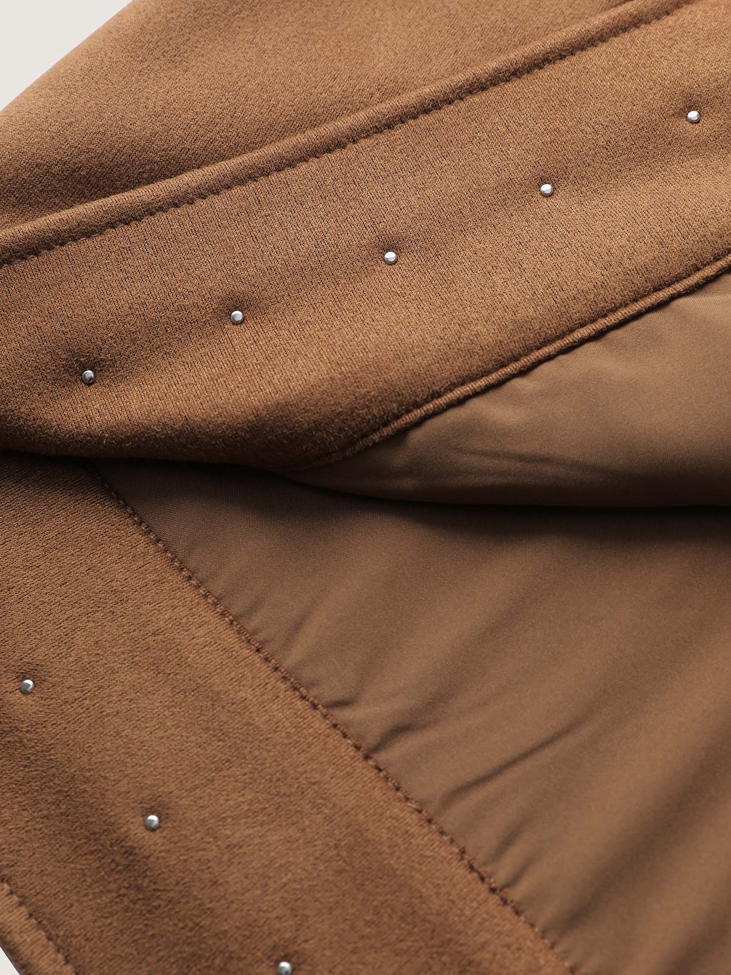 Rivet Open-Front Collar Jacket - Image 7