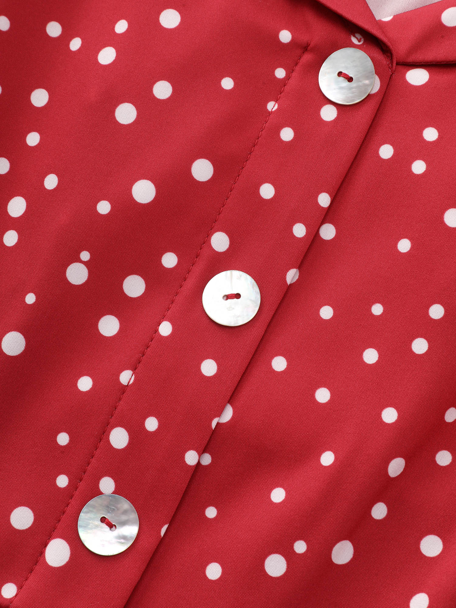 Romantic Floral Print Collar Midi Dress - Image 5